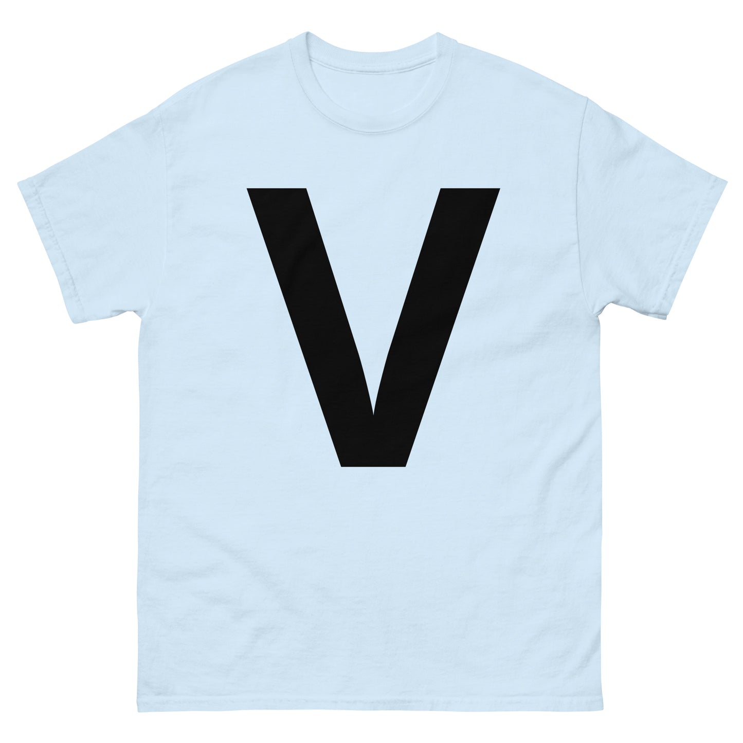 "V letter BL" Men's classic tee