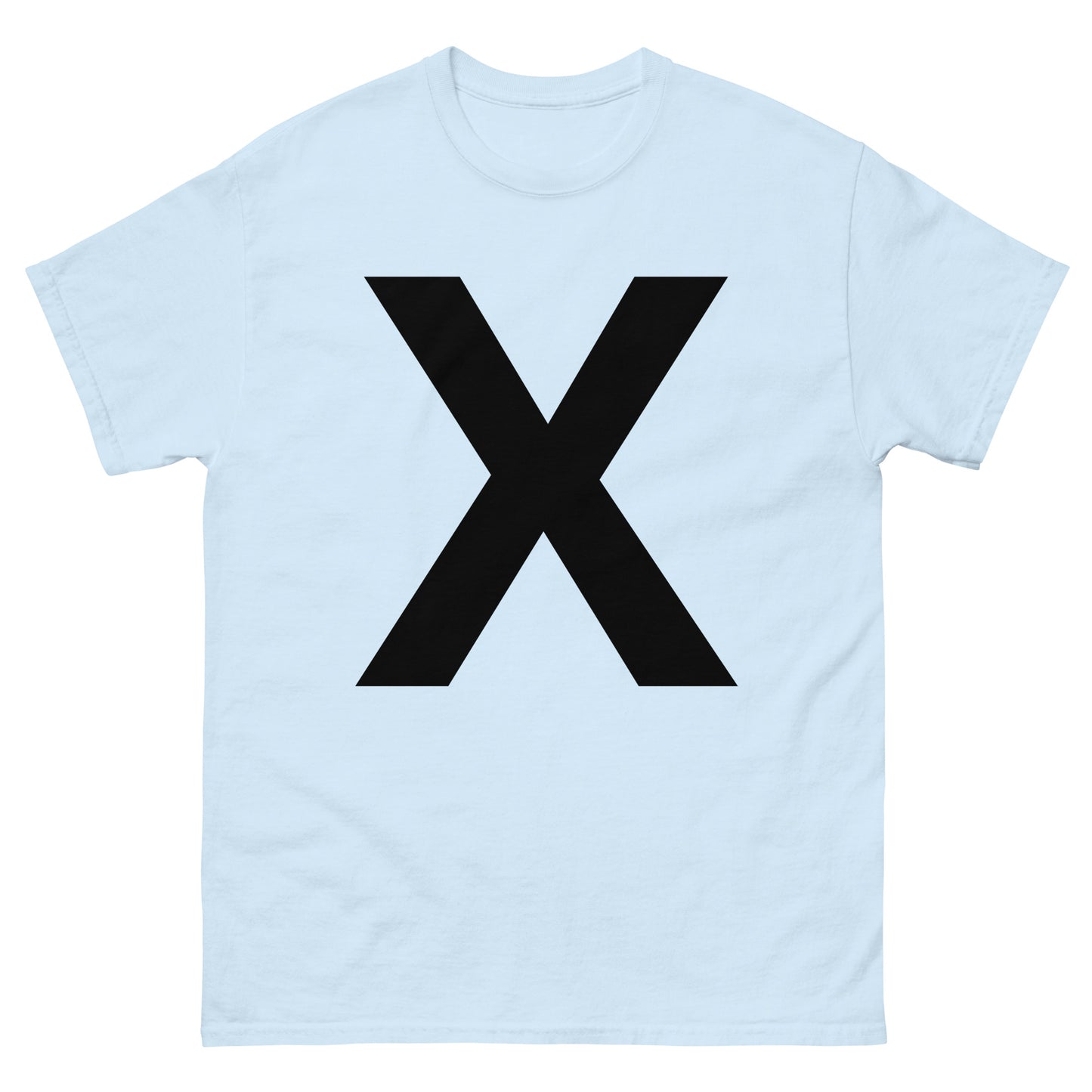 "X letter BL" Men's classic tee