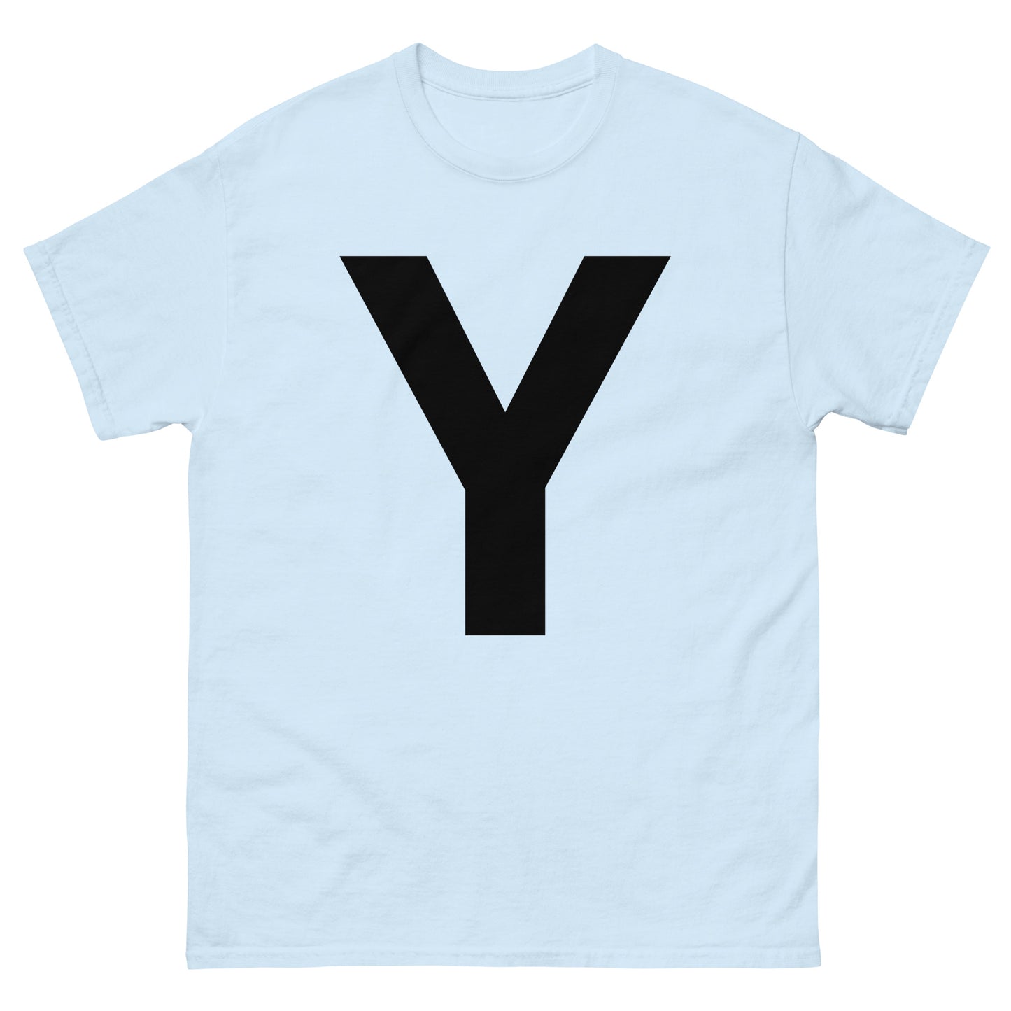 "Y letter BL" Men's classic tee