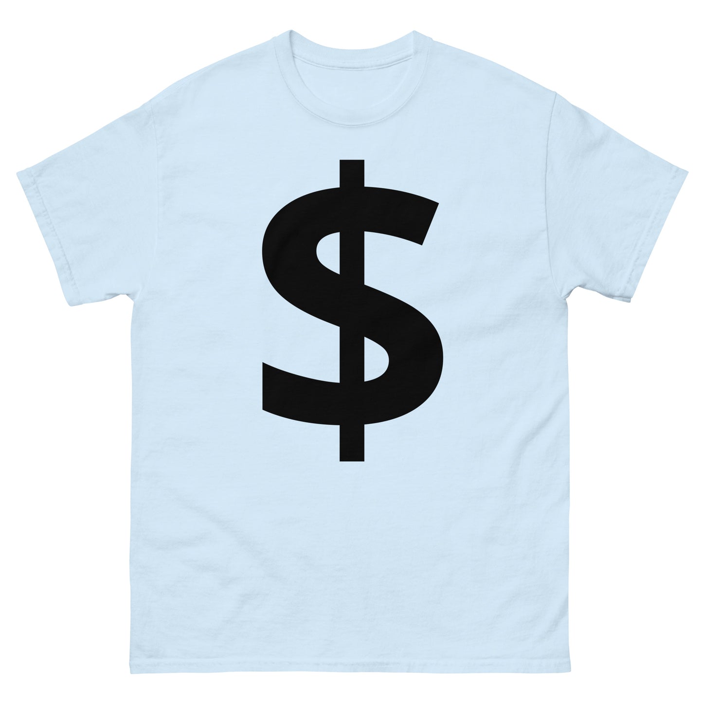 "Dollar symbol BL" Men's classic tee