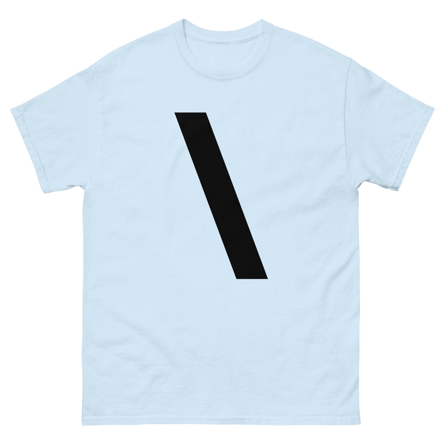 "Backslash symbol BL" Men's classic tee