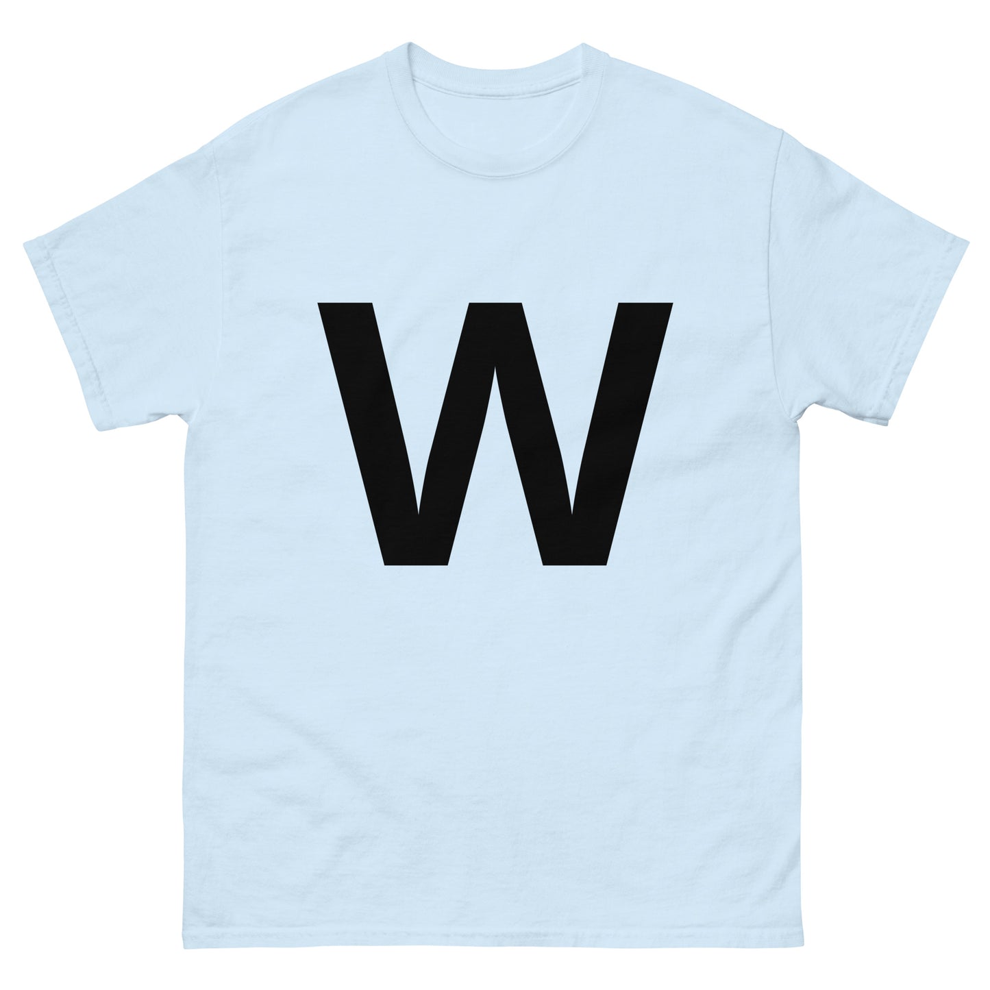 "W letter BL" Men's classic tee