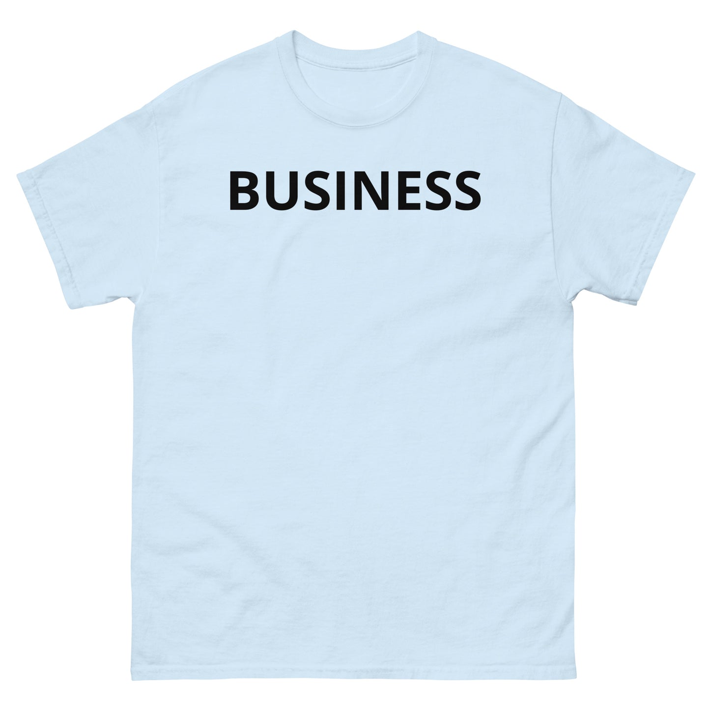 "BUSINESS at the front, PARTY at the back BL" Men's classic tee