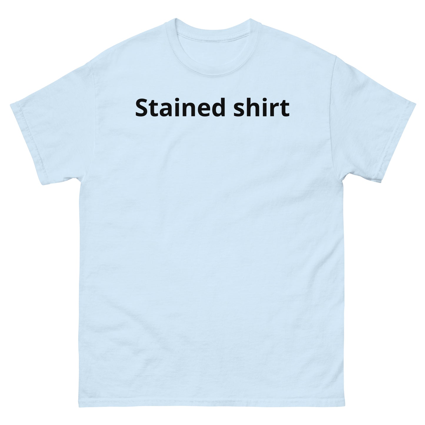 "Stained shirt BL" Men's classic tee