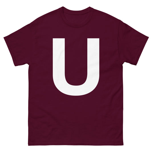 "U letter WL" Men's classic tee