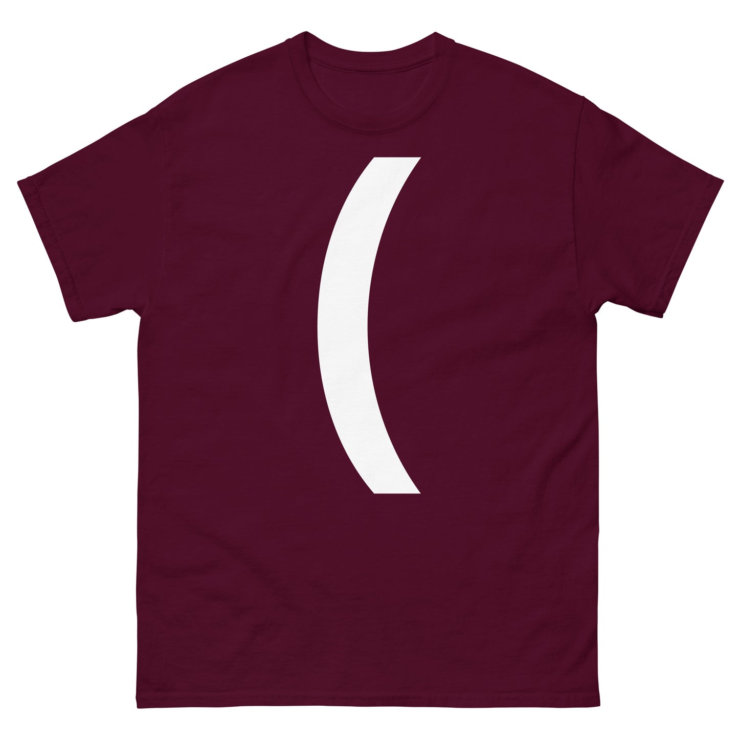 "Left parenthesis symbol WL" Men's classic tee