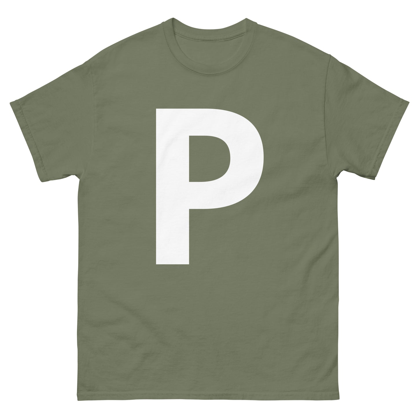 "P letter WL" Men's classic tee