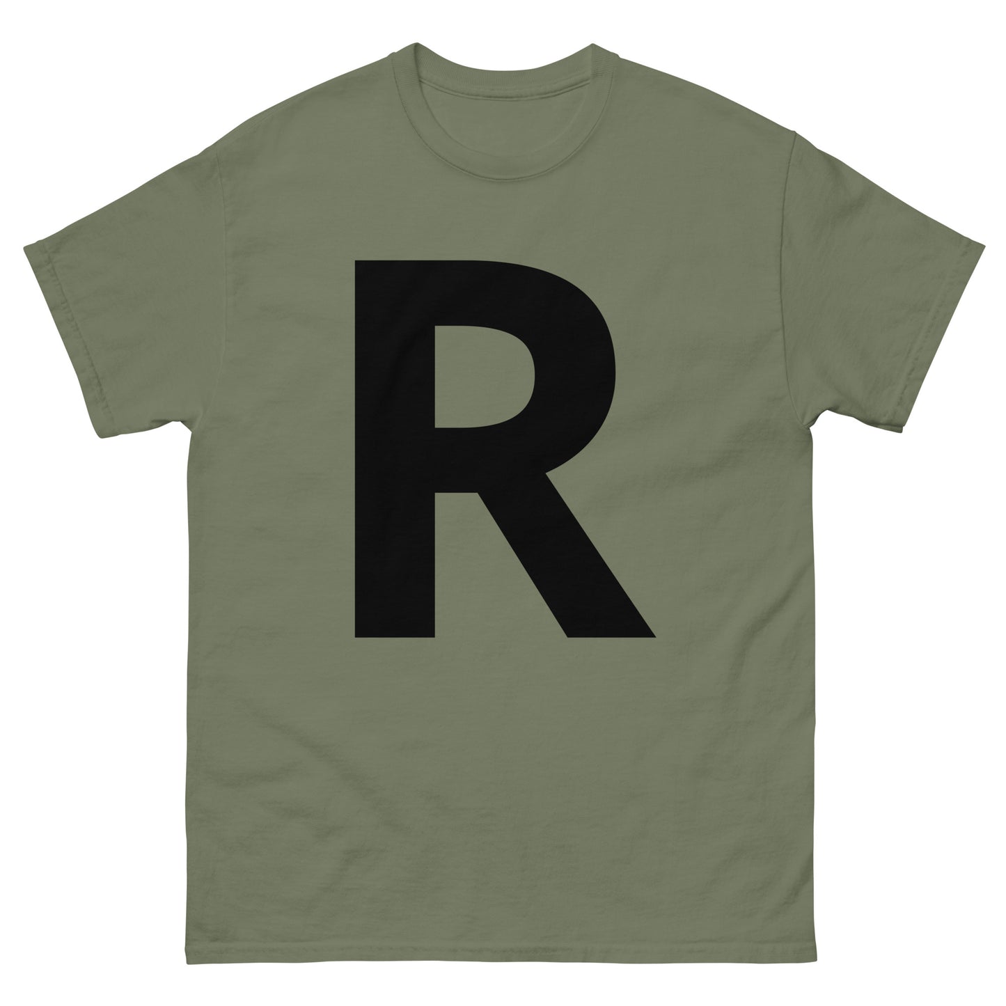 "R letter BL" Men's classic tee