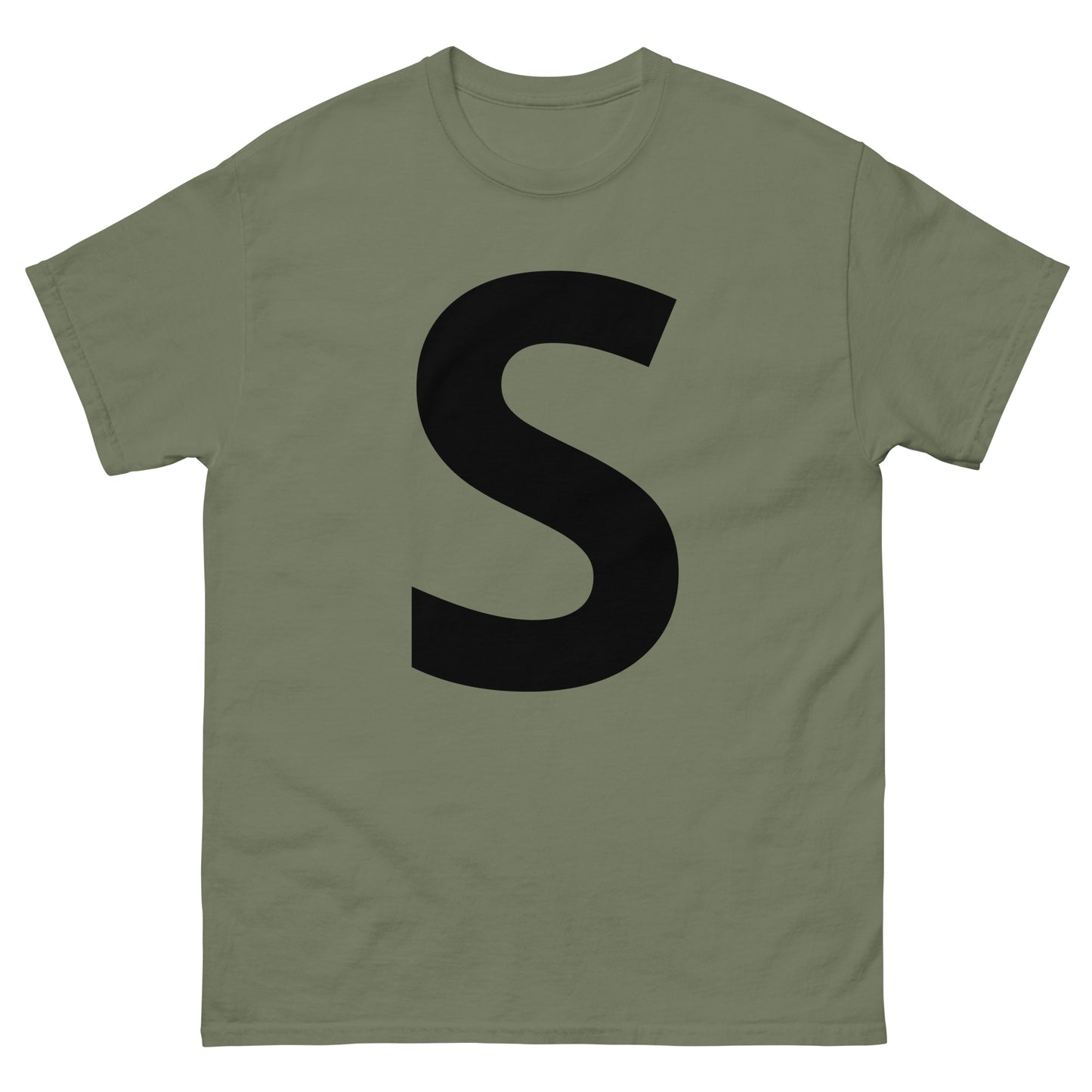 "S letter BL" Men's classic tee