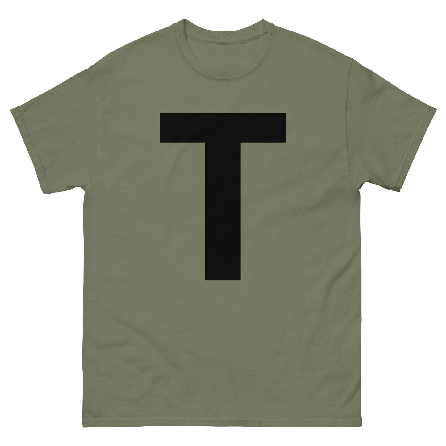 "T letter BL" Men's classic tee