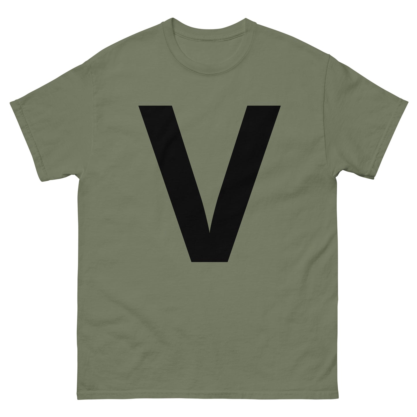 "V letter BL" Men's classic tee