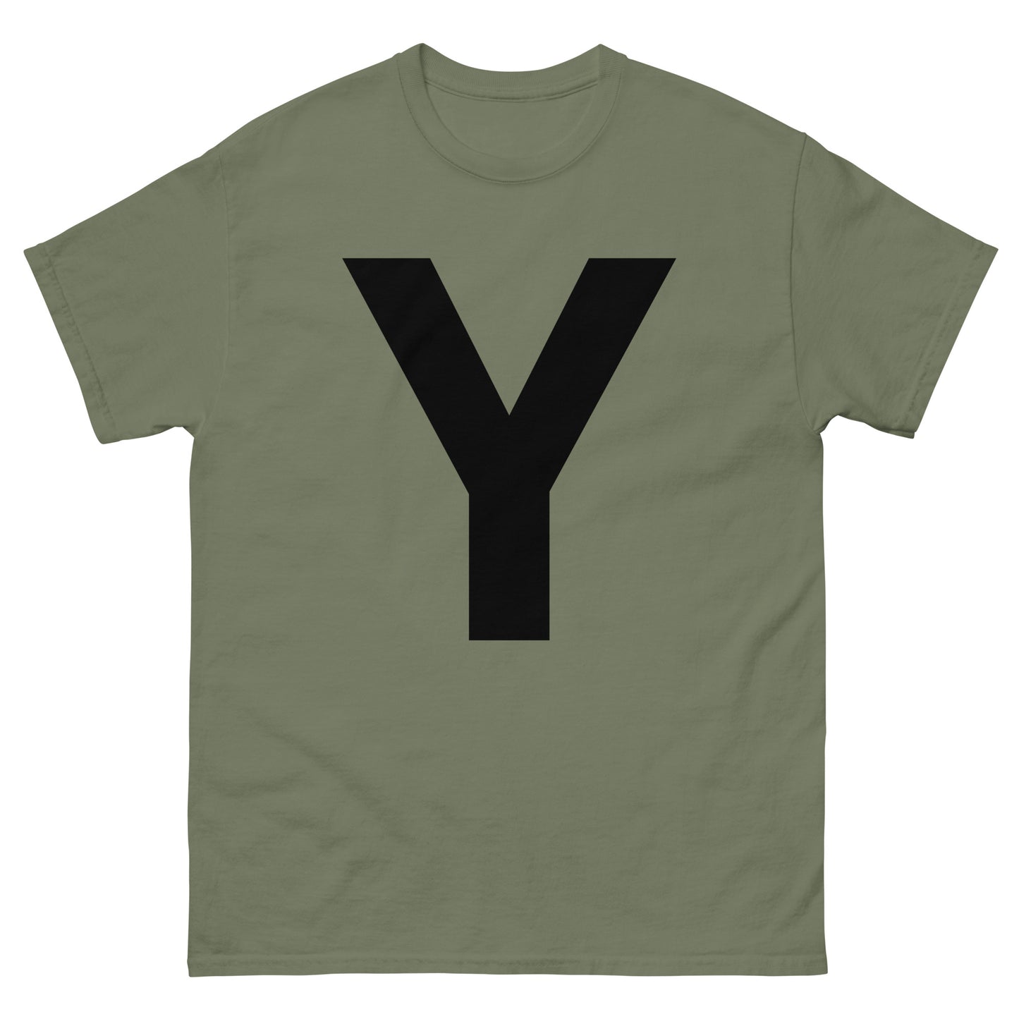 "Y letter BL" Men's classic tee