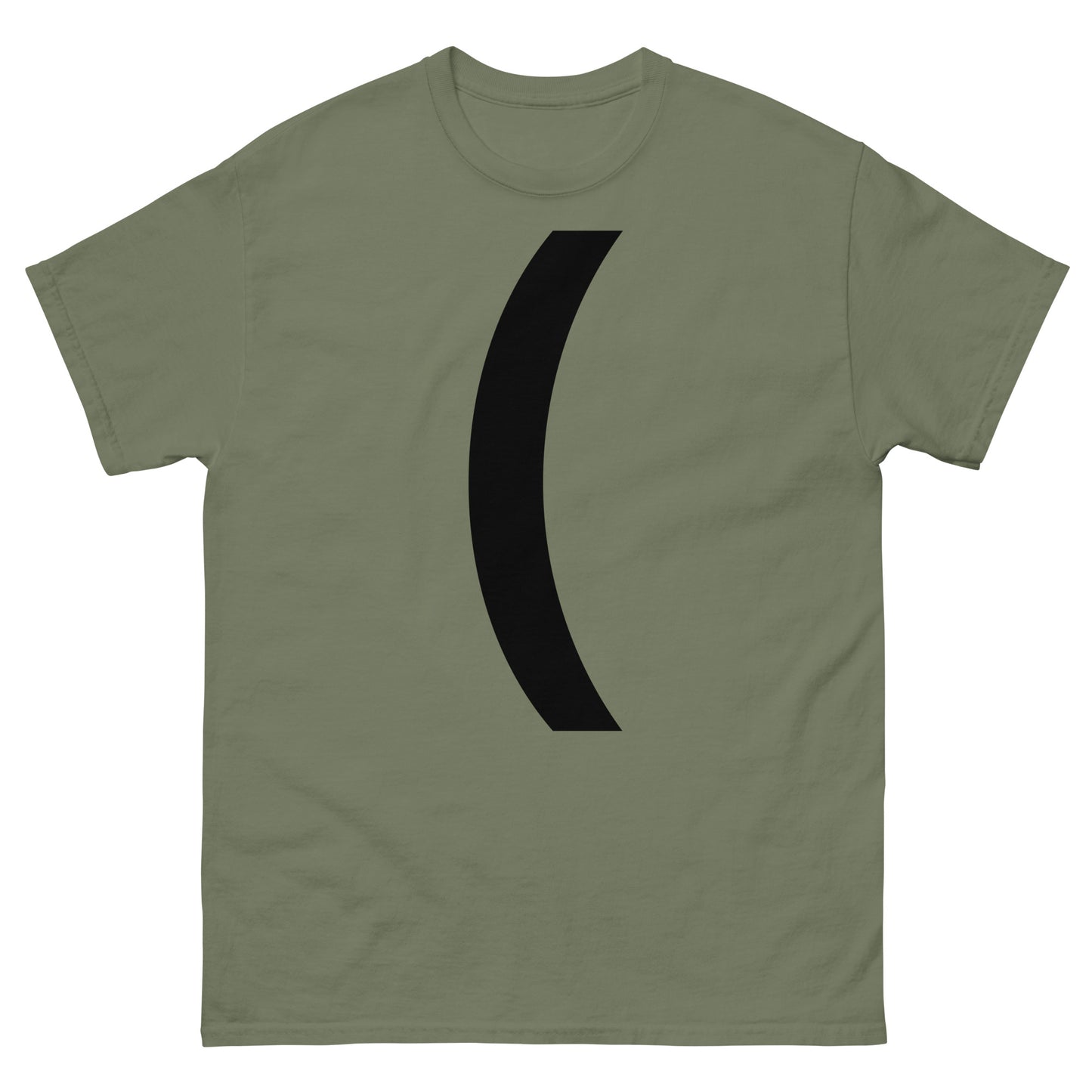 "Left parenthesis BL" Men's classic tee