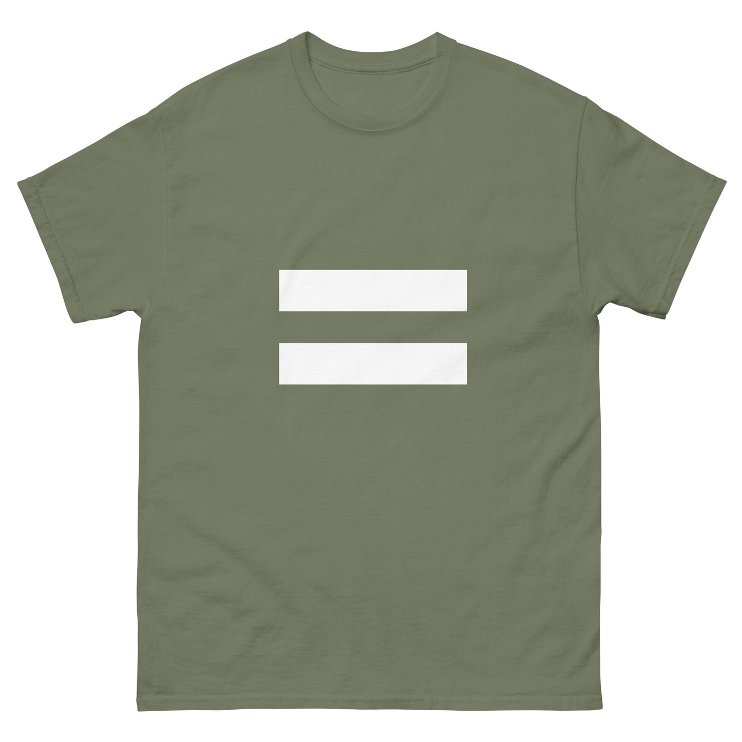 "Equal symbol WL" Men's classic tee