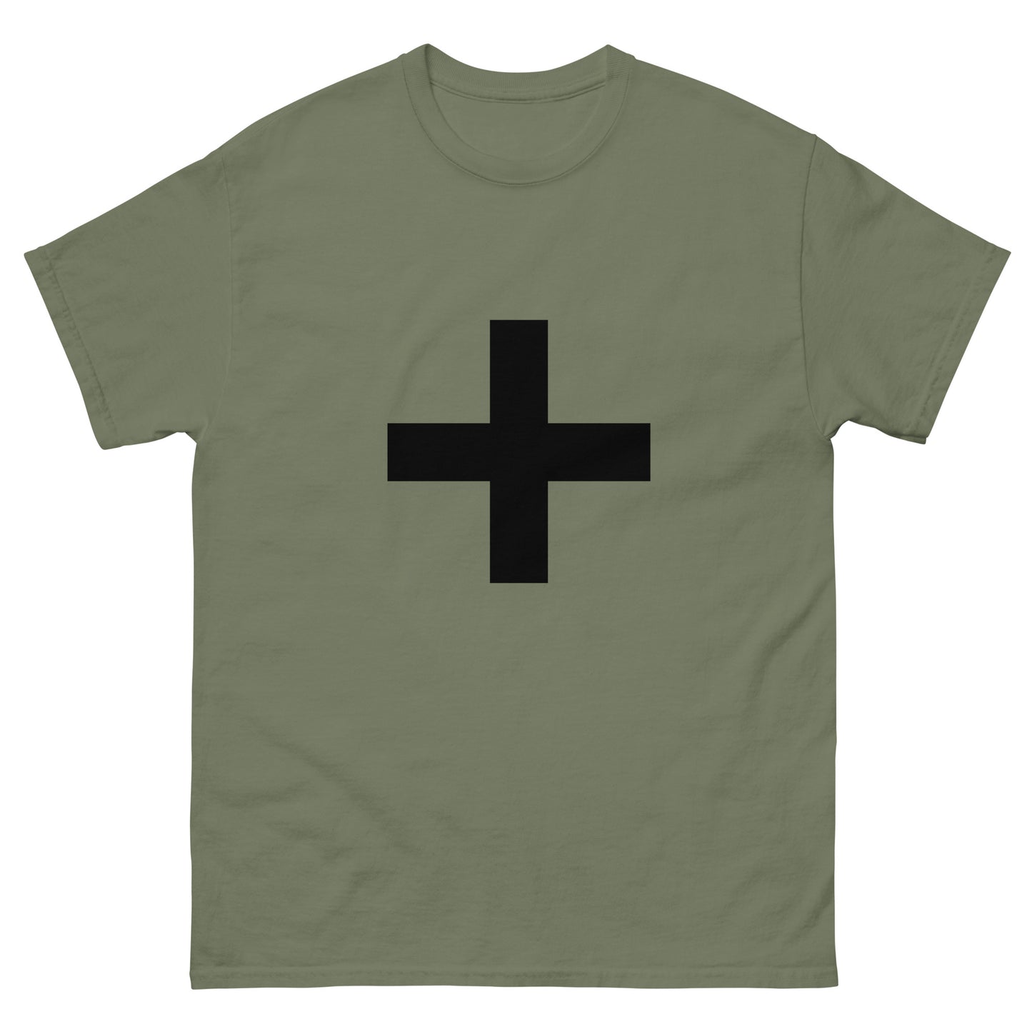 "Plus symbol BL" Men's classic tee