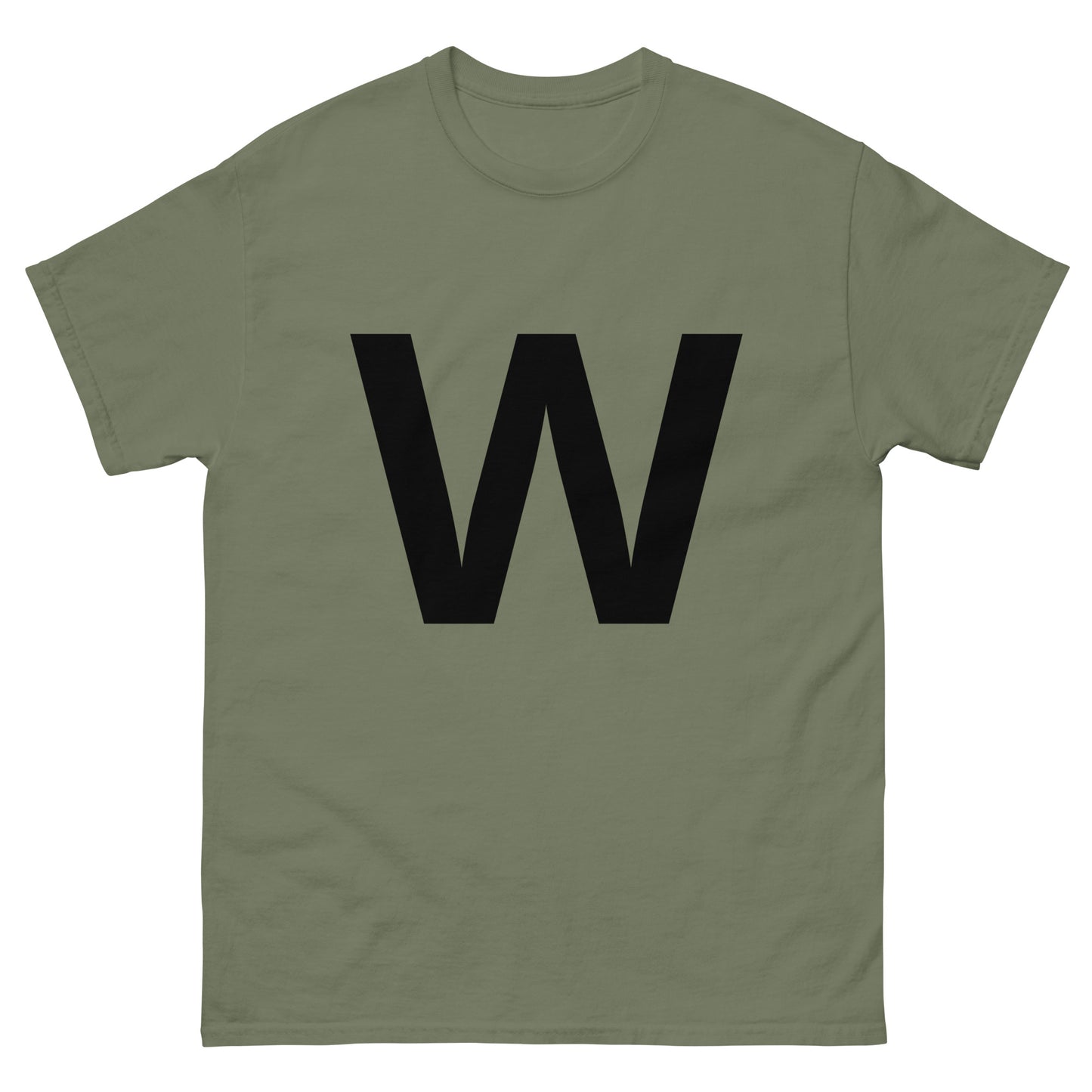 "W letter BL" Men's classic tee