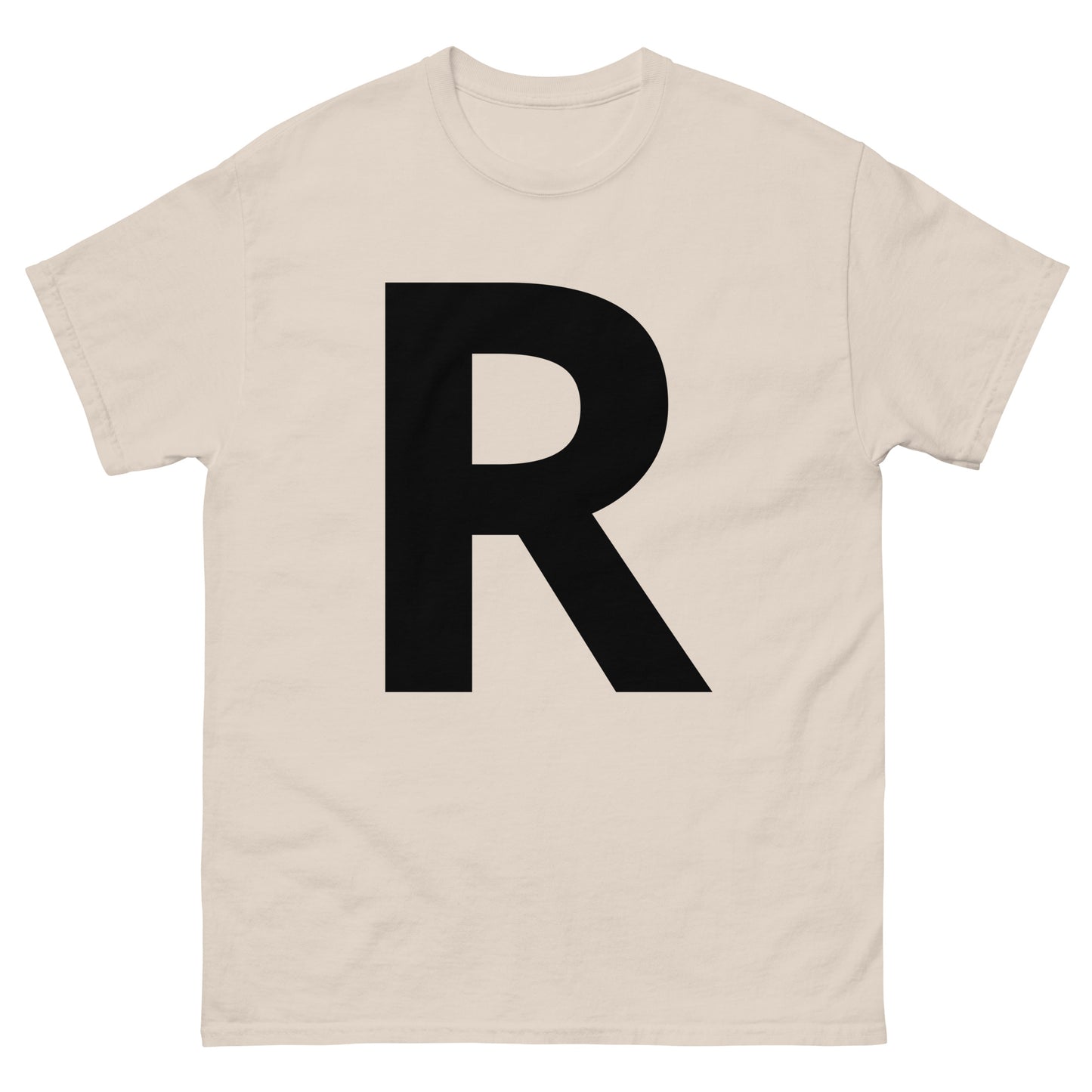 "R letter BL" Men's classic tee