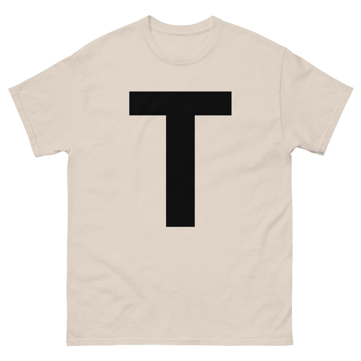 "T letter BL" Men's classic tee