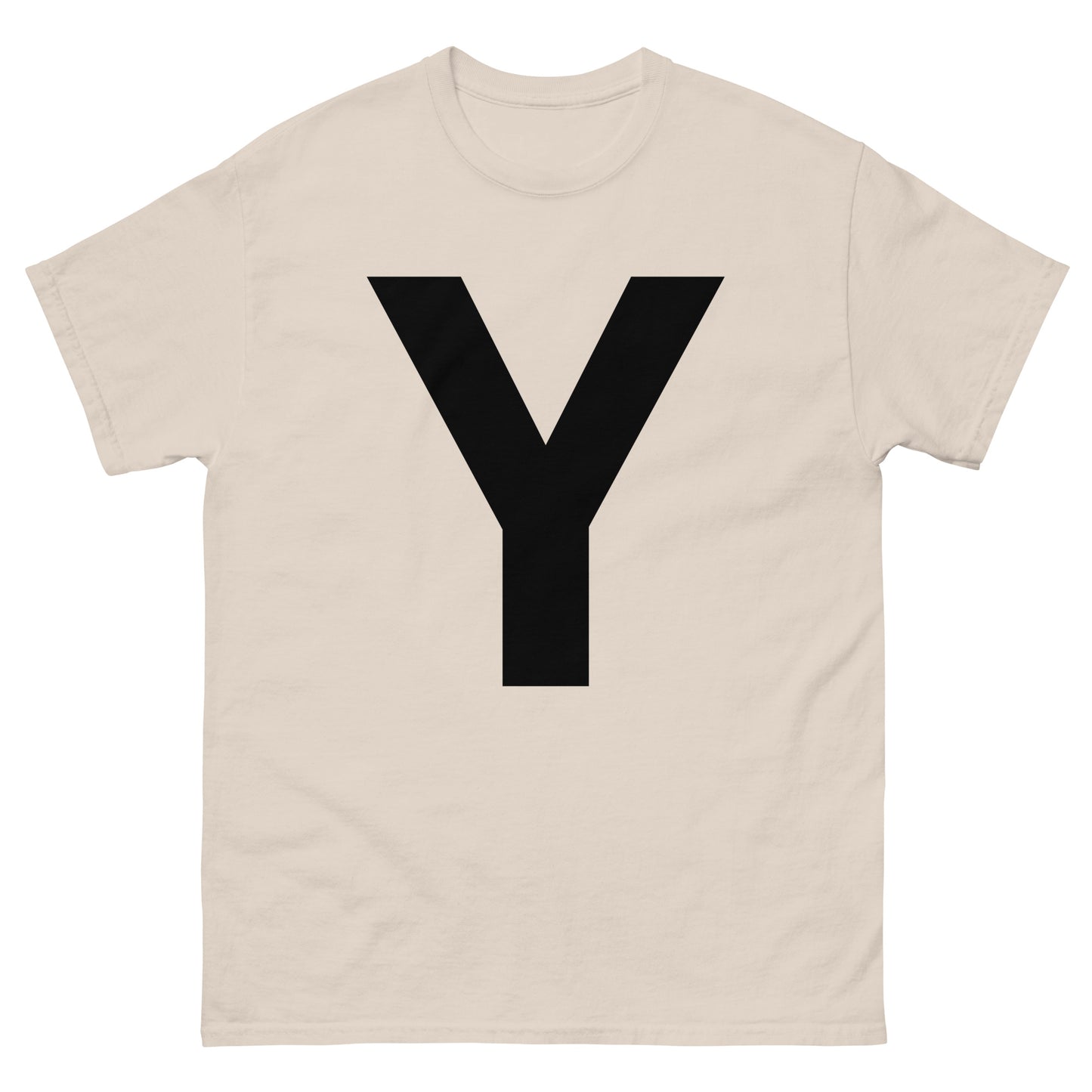 "Y letter BL" Men's classic tee