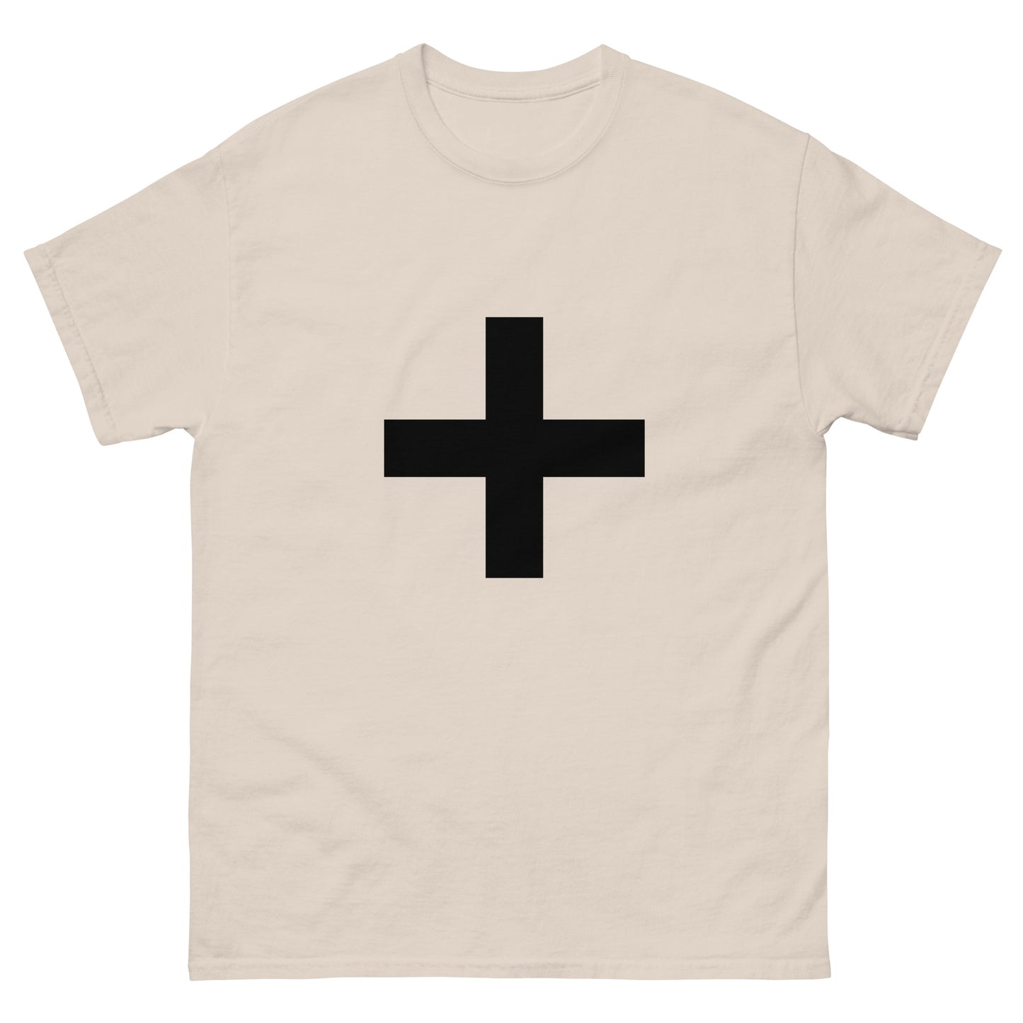 "Plus symbol BL" Men's classic tee