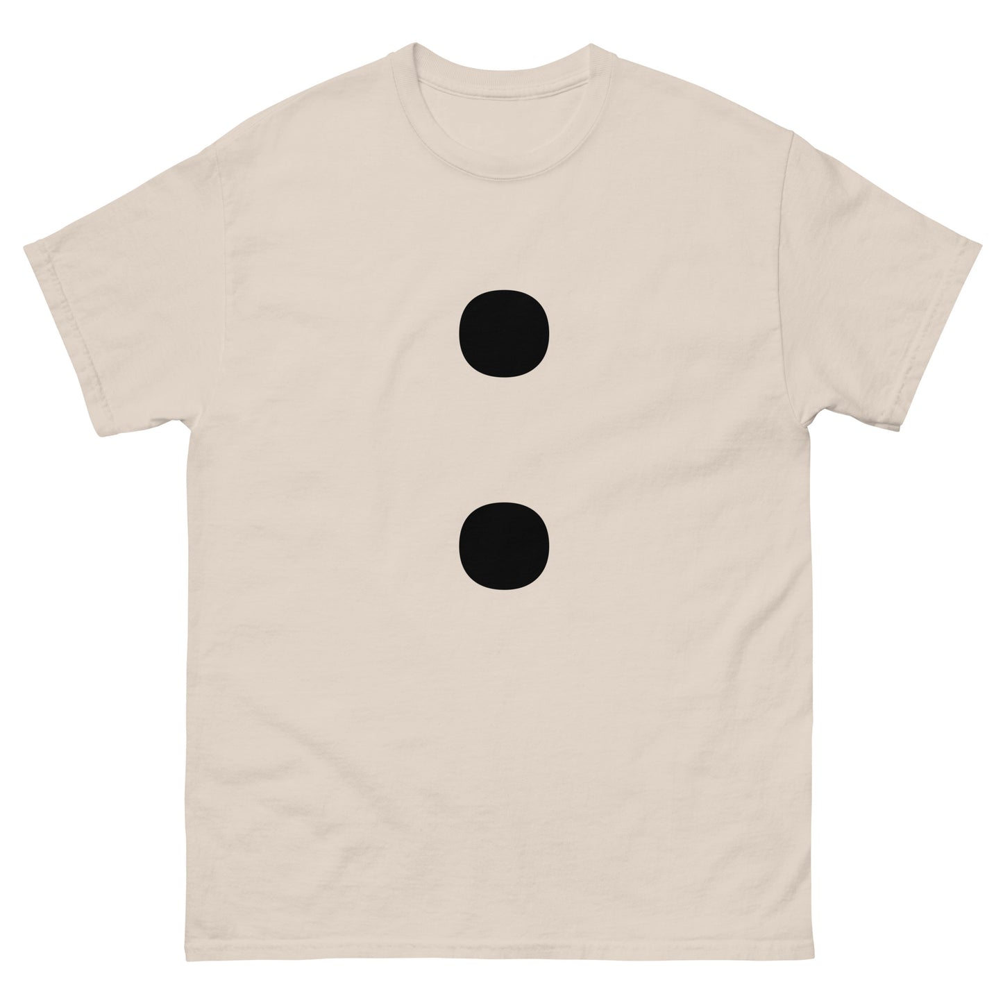 "Colon symbol BL" Men's classic tee