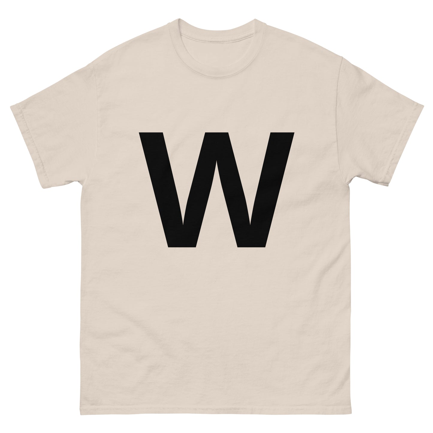 "W letter BL" Men's classic tee