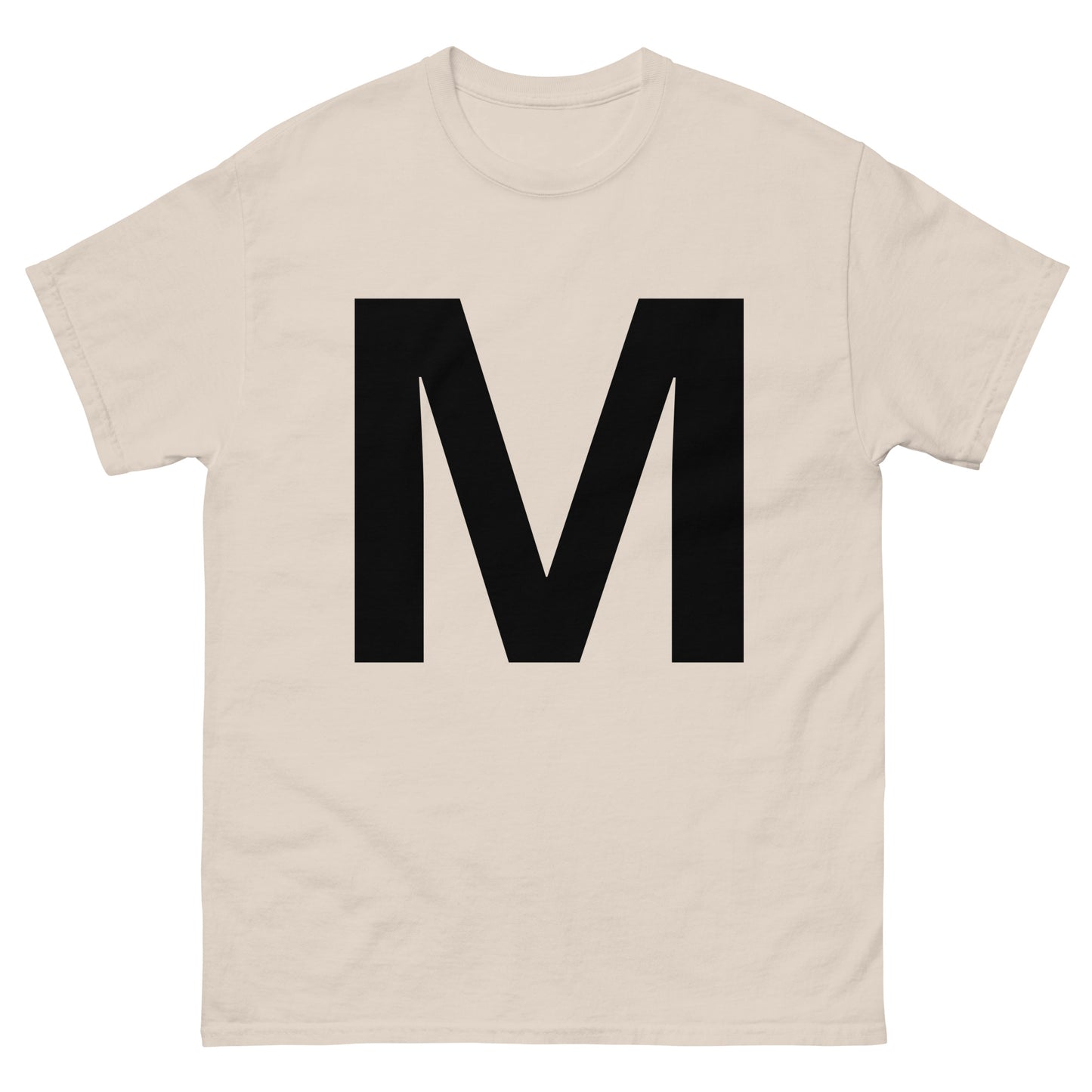 "M letter BL" Men's classic tee