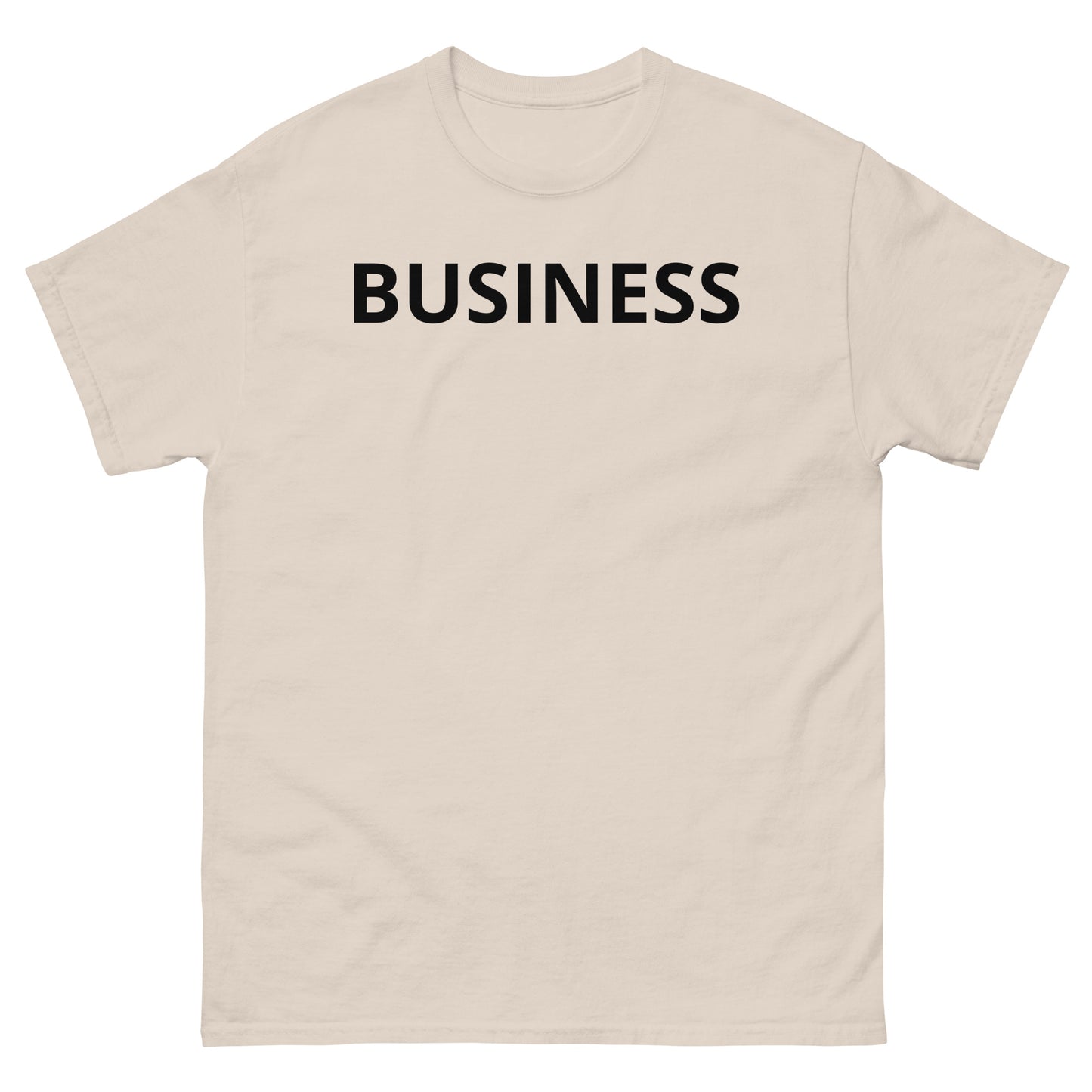 "BUSINESS at the front, PARTY at the back BL" Men's classic tee