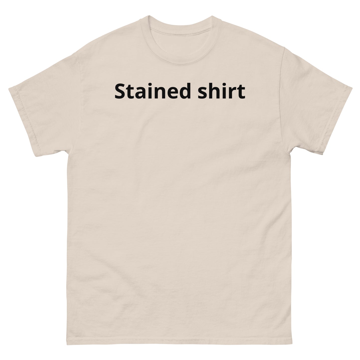 "Stained shirt BL" Men's classic tee