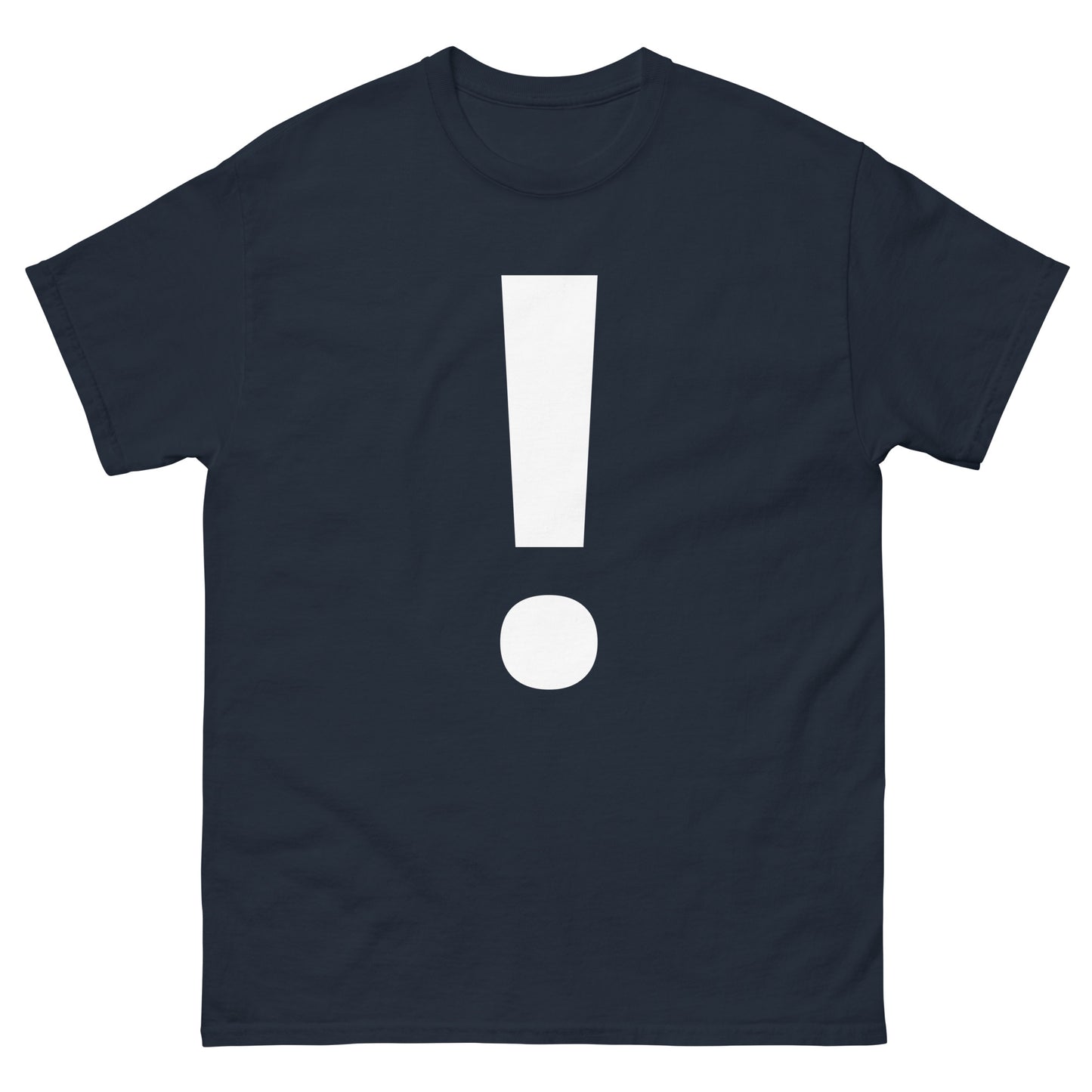 "Exclamation symbol WL" Men's classic tee