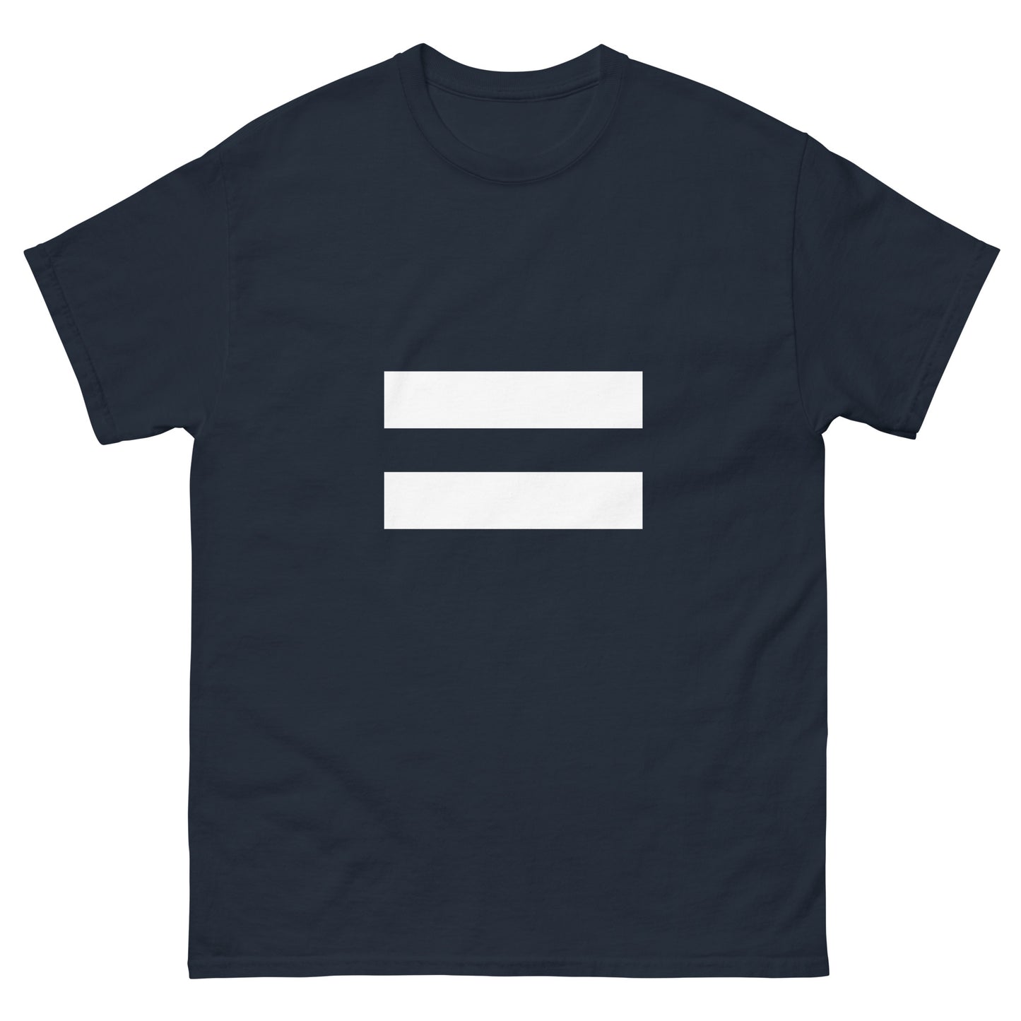 "Equal symbol WL" Men's classic tee