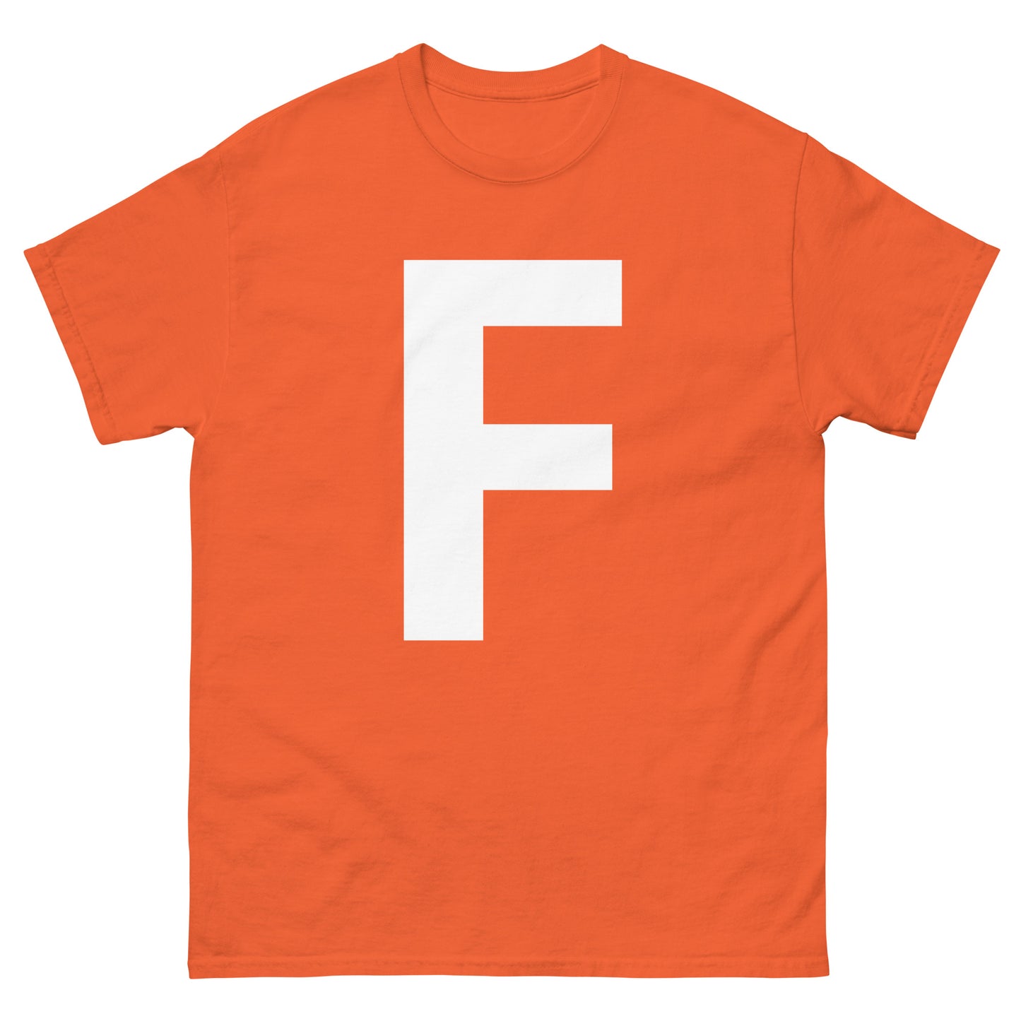 "F letter WL" Men's classic tee