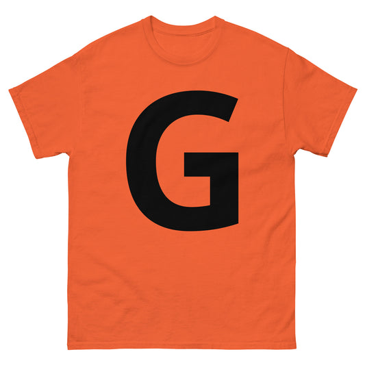 "G letter BL" Men's classic tee