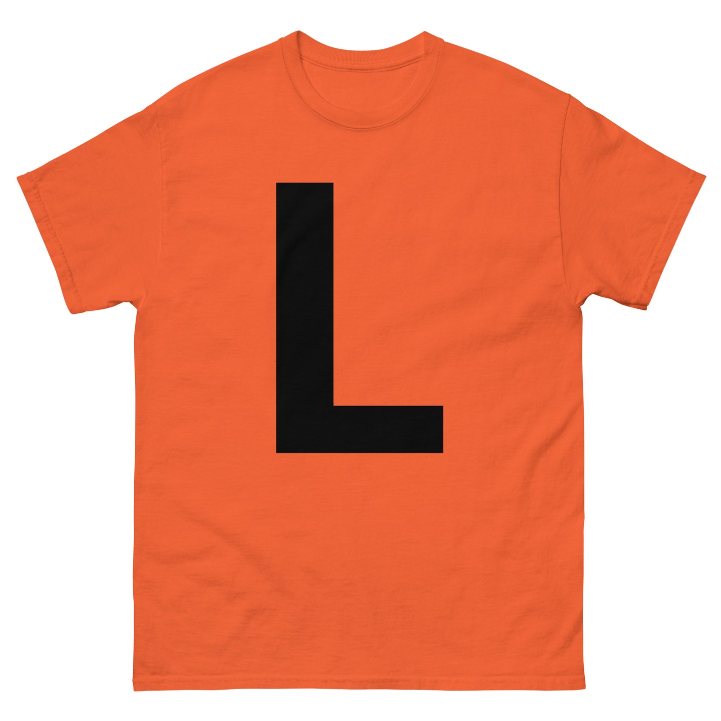 "L letter BL" Men's classic tee