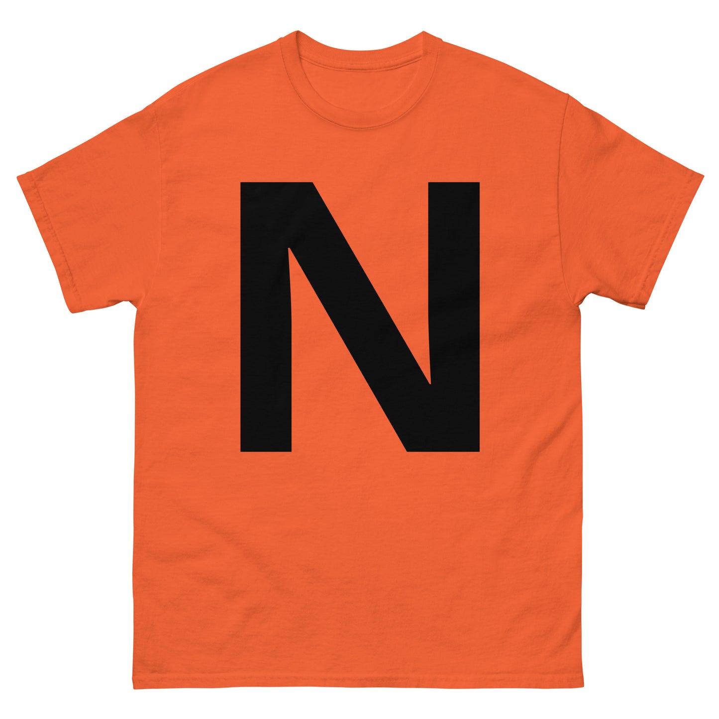 "N letter BL" Men's classic tee