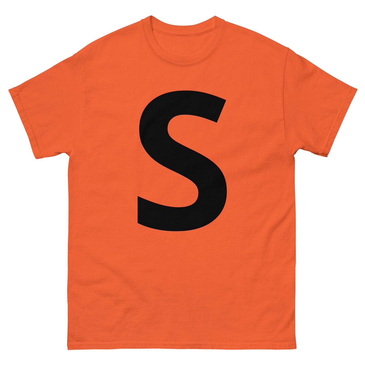 "S letter BL" Men's classic tee