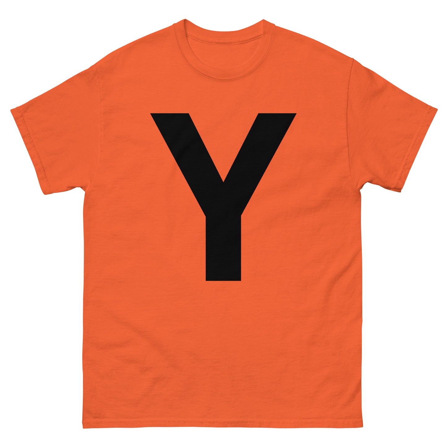 "Y letter BL" Men's classic tee