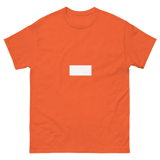 "Dash or Minus symbol WL" Men's classic tee