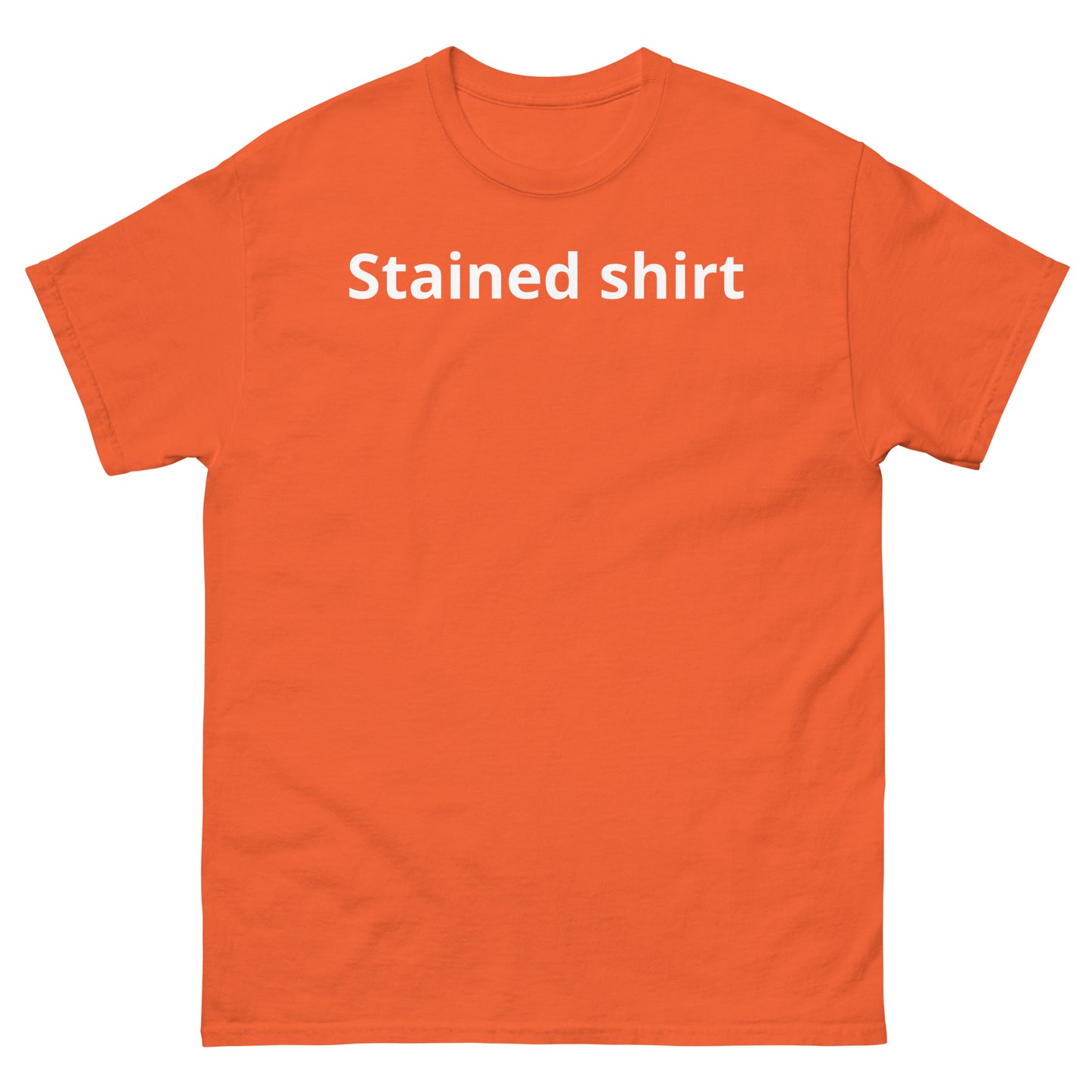 "Stained shirt WL" Men's classic tee