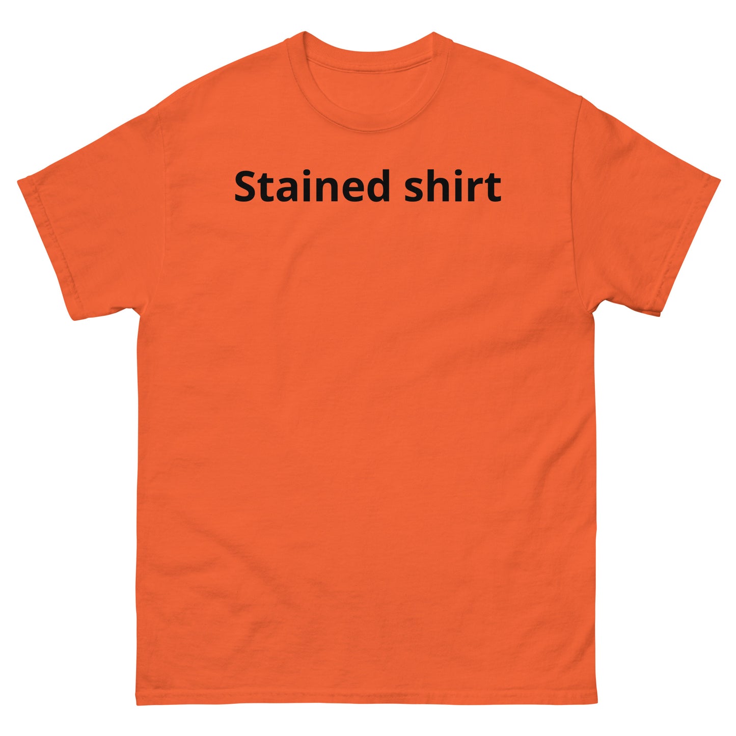 "Stained shirt BL" Men's classic tee