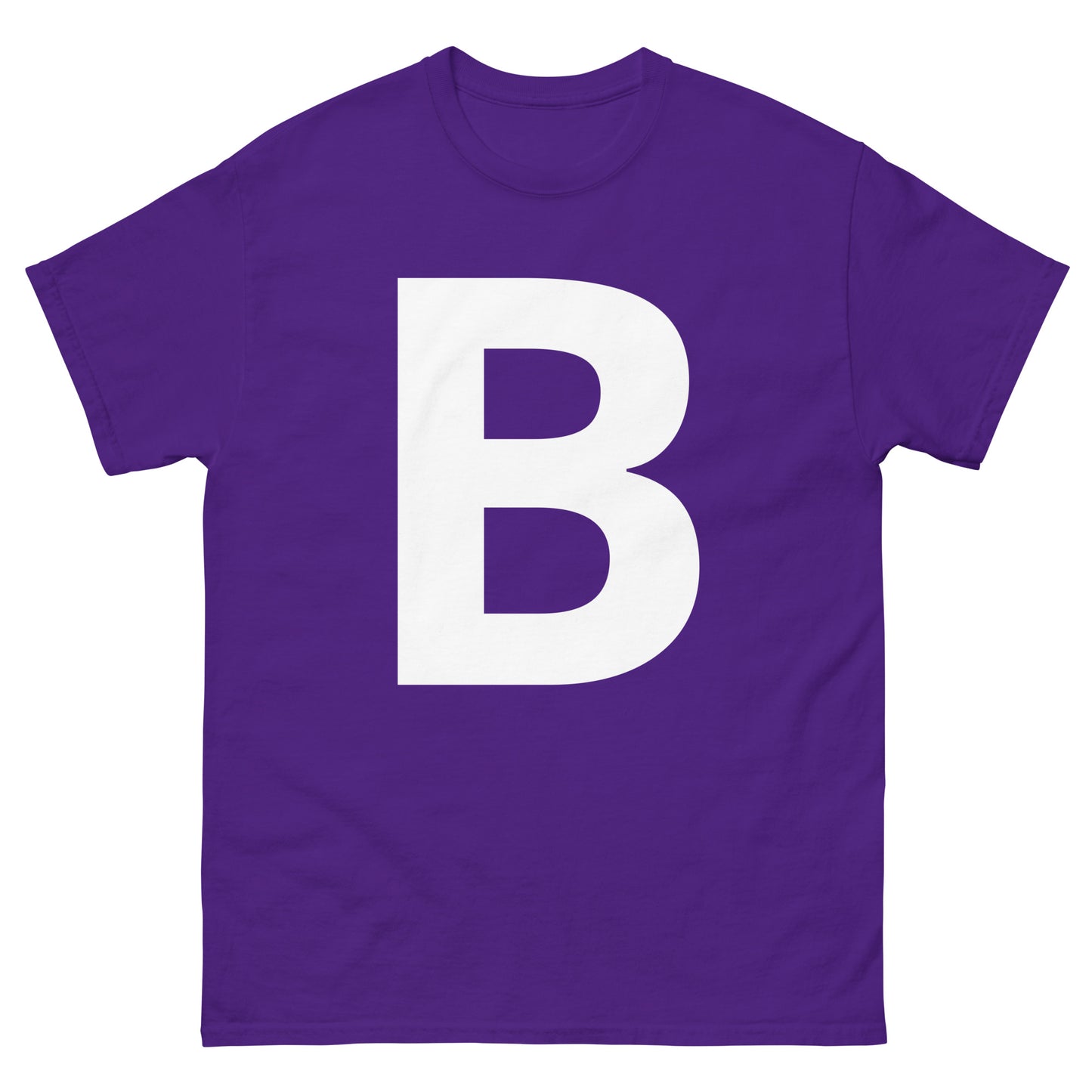 "B letter WL" Men's classic tee