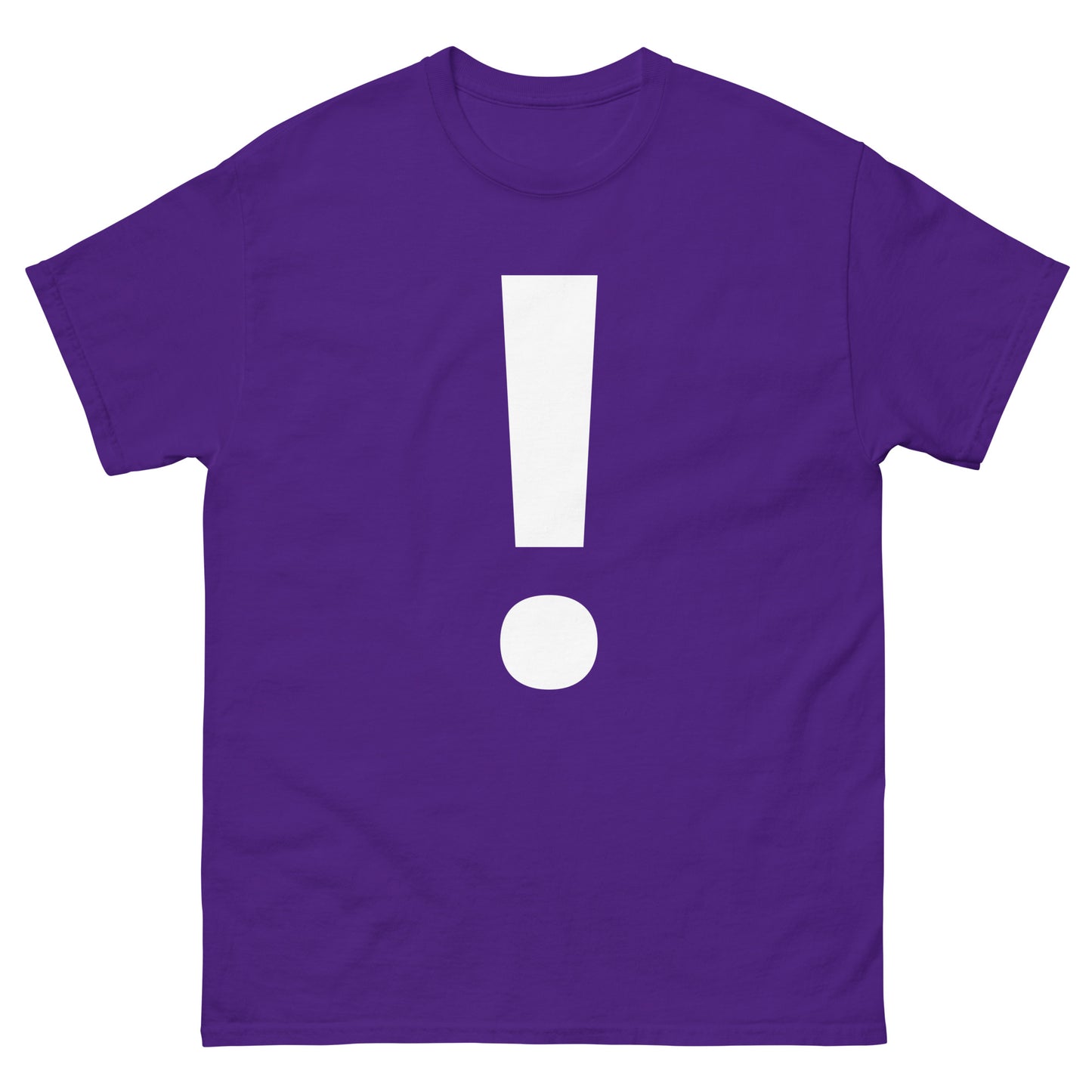 "Exclamation symbol WL" Men's classic tee