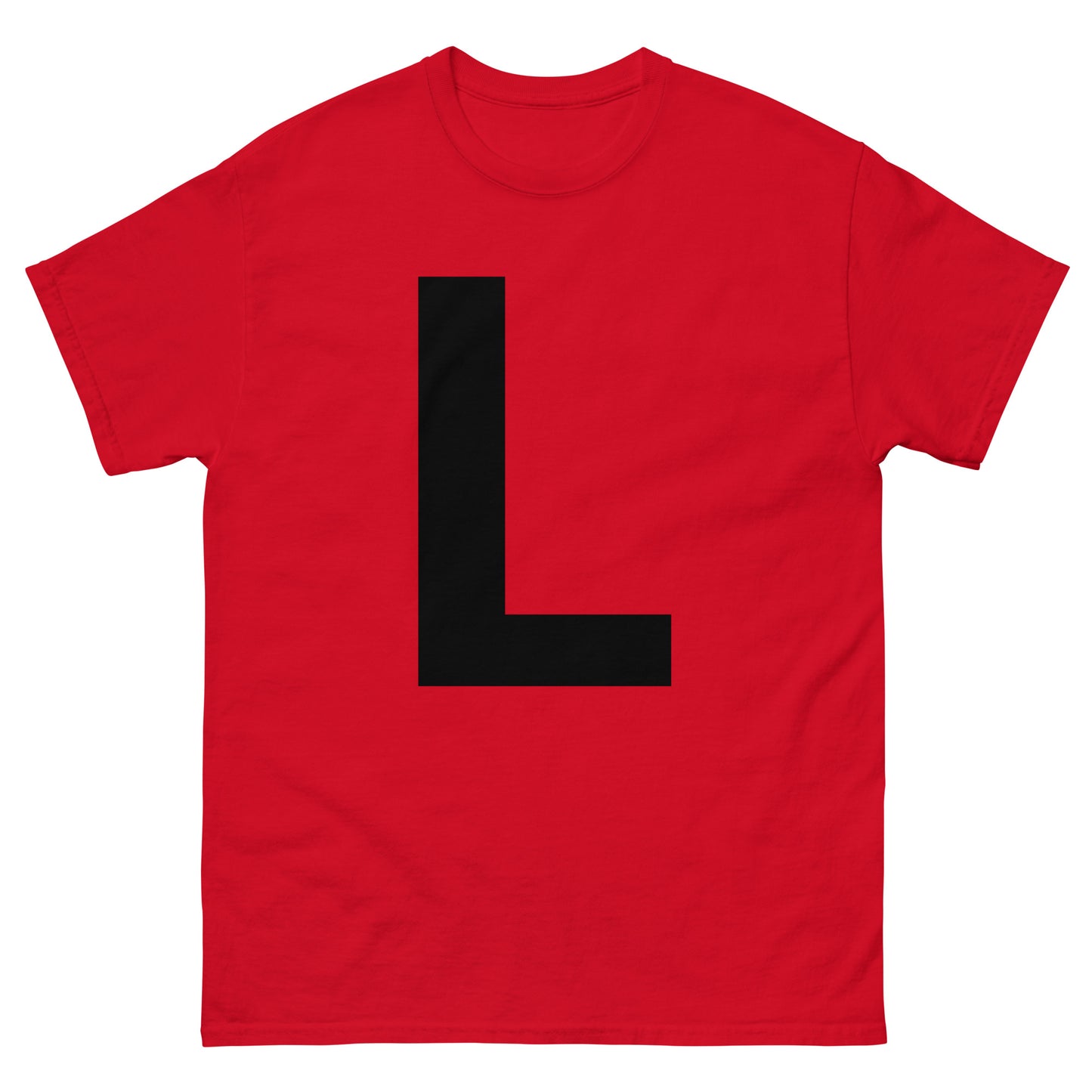 "L letter BL" Men's classic tee