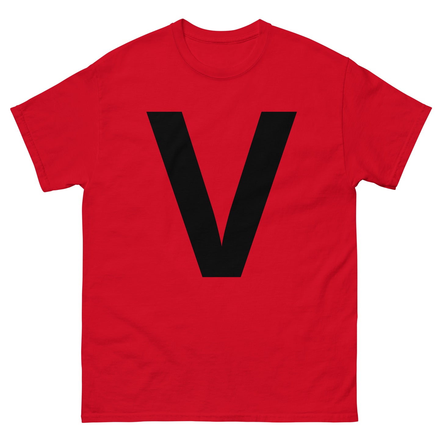 "V letter BL" Men's classic tee