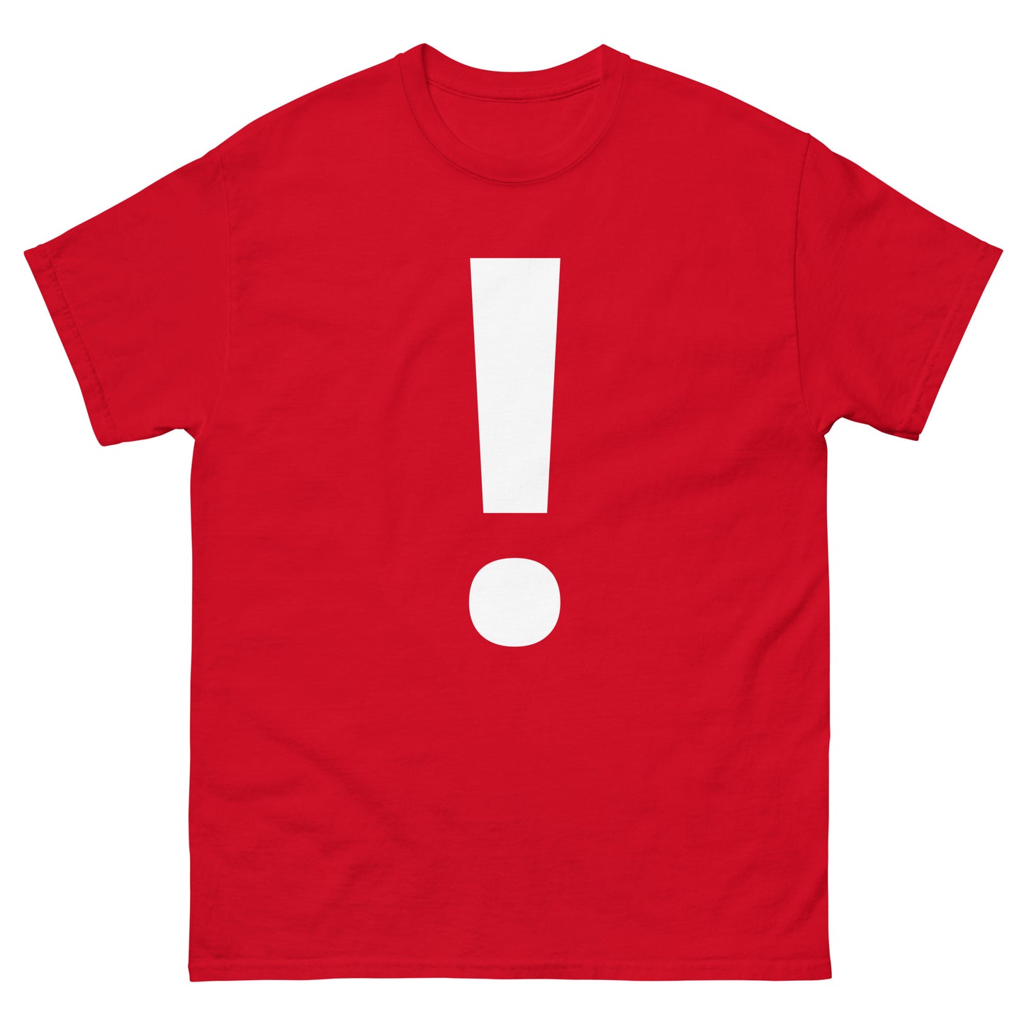 "Exclamation symbol WL" Men's classic tee