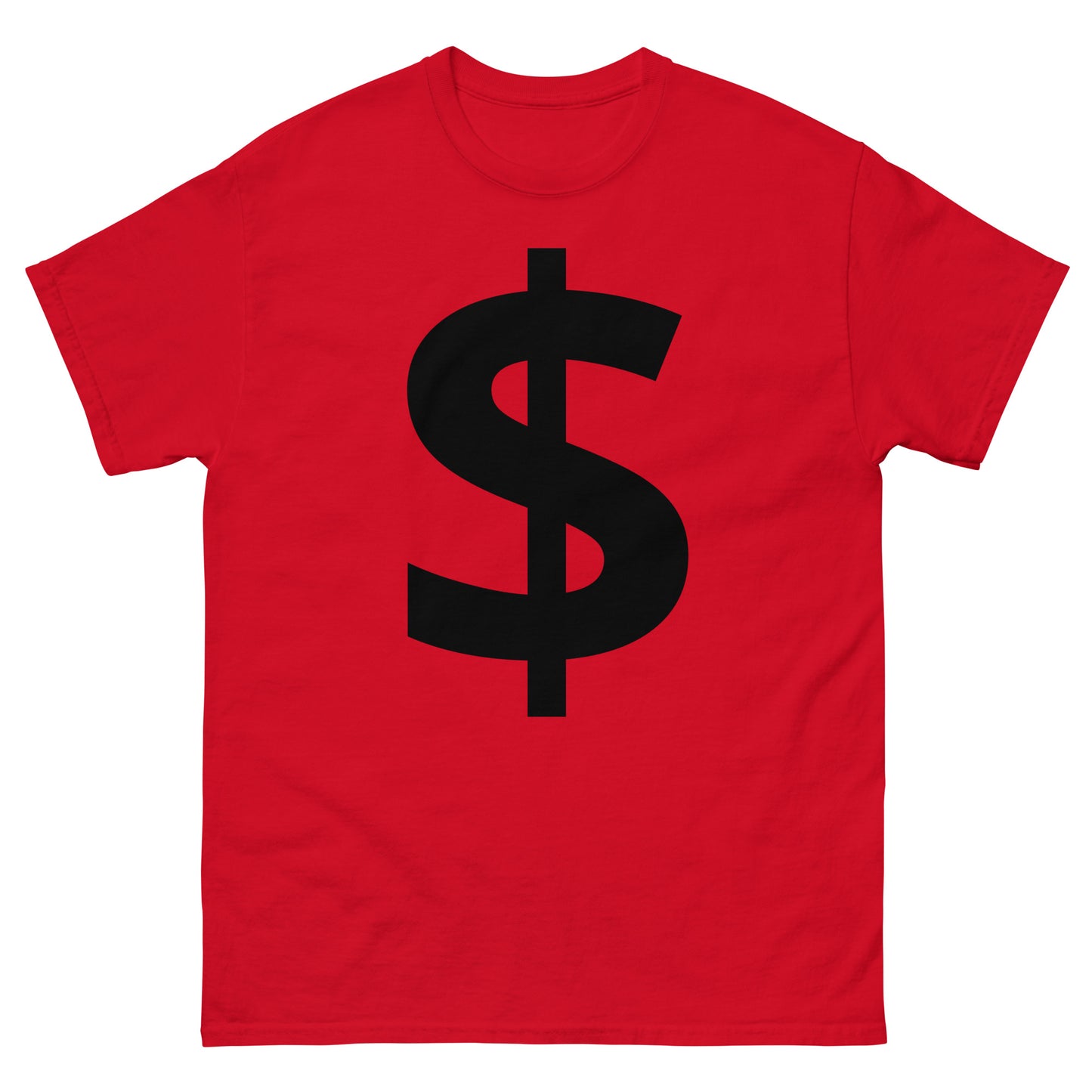 "Dollar symbol BL" Men's classic tee