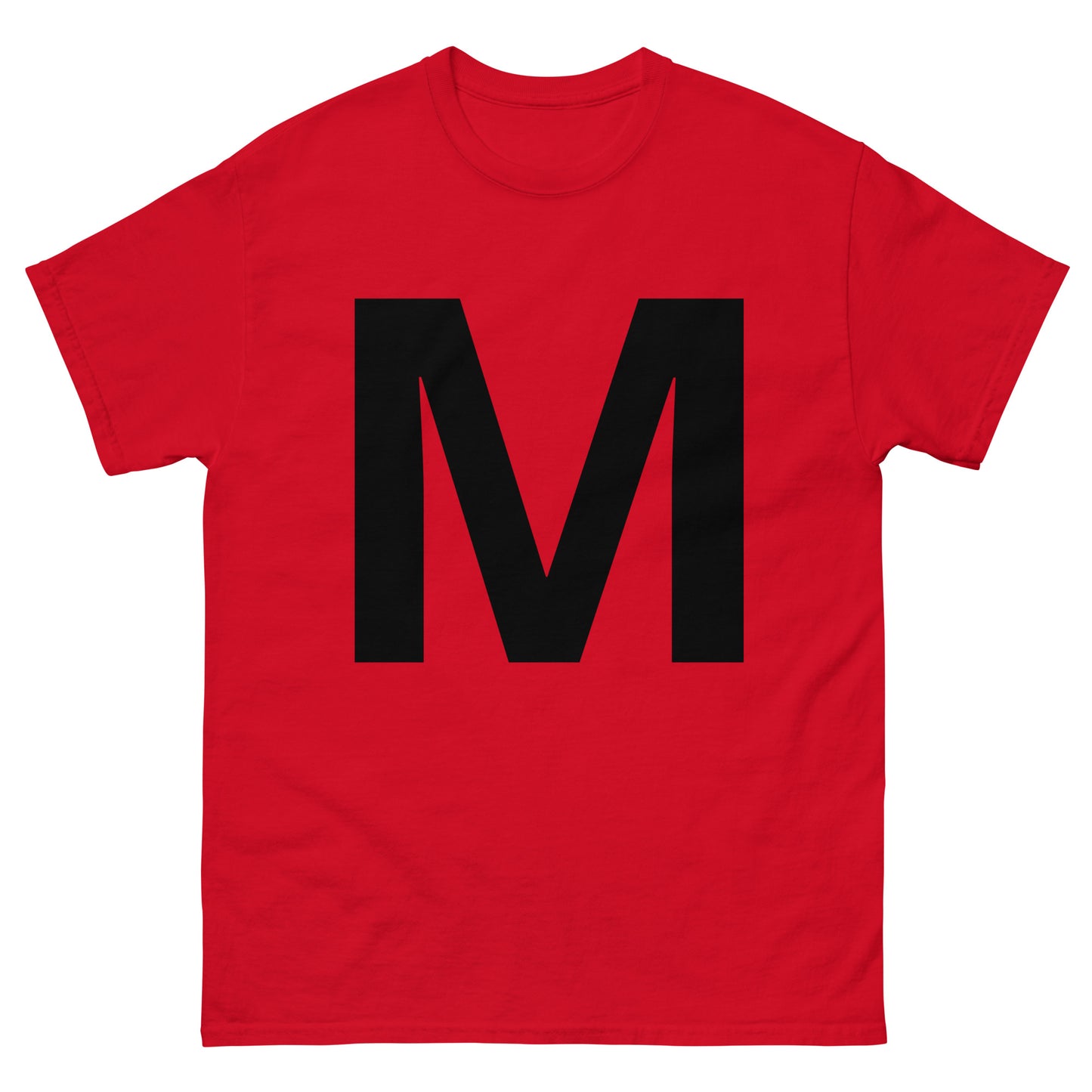 "M letter BL" Men's classic tee