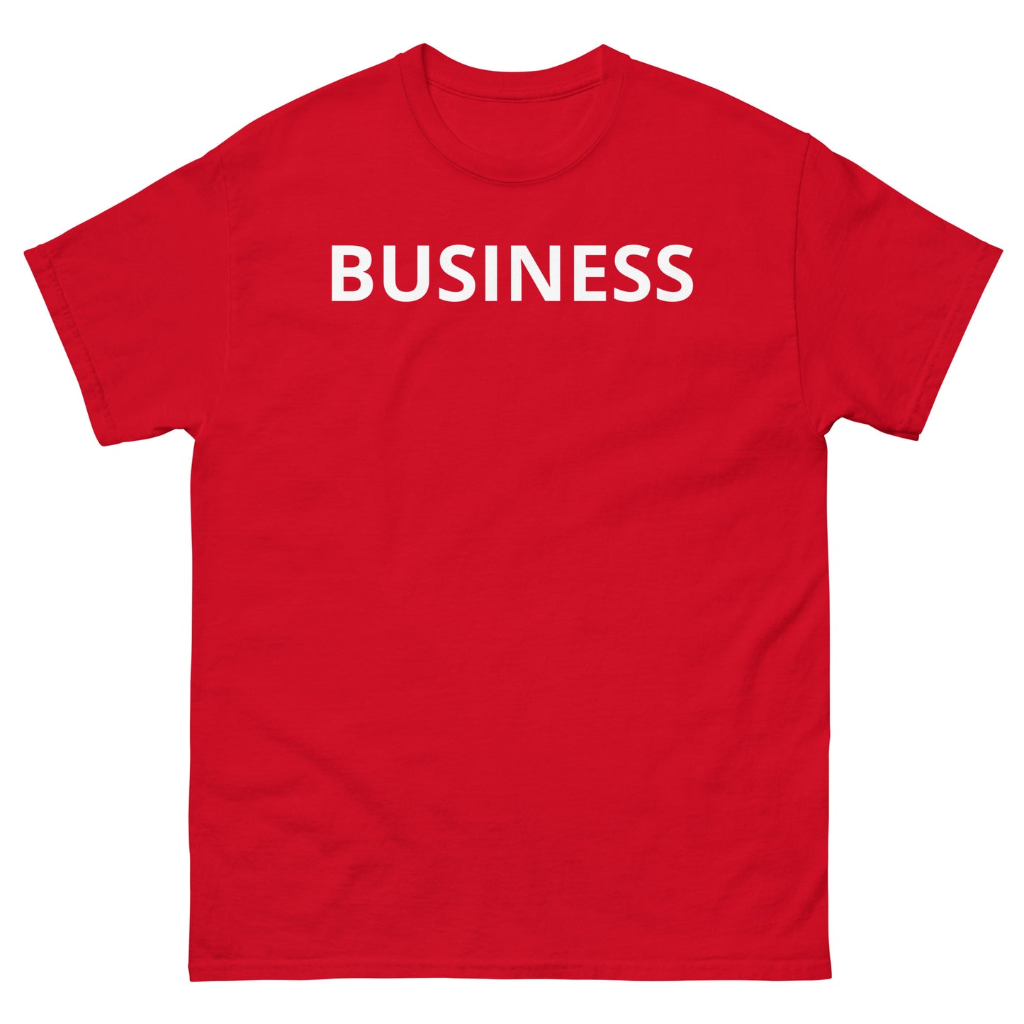 "BUSINESS in the front, PARTY at the back WL" Men's classic tee