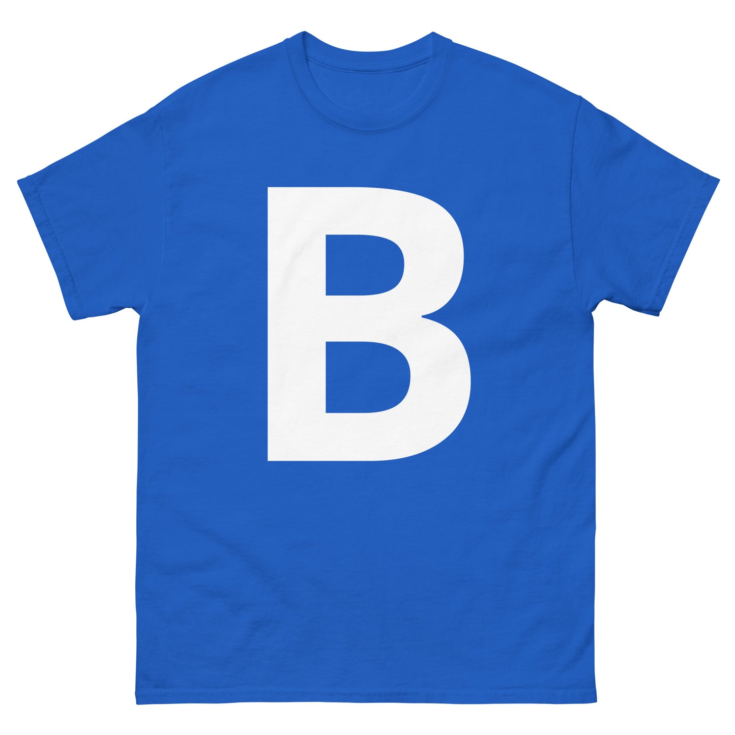 "B letter WL" Men's classic tee