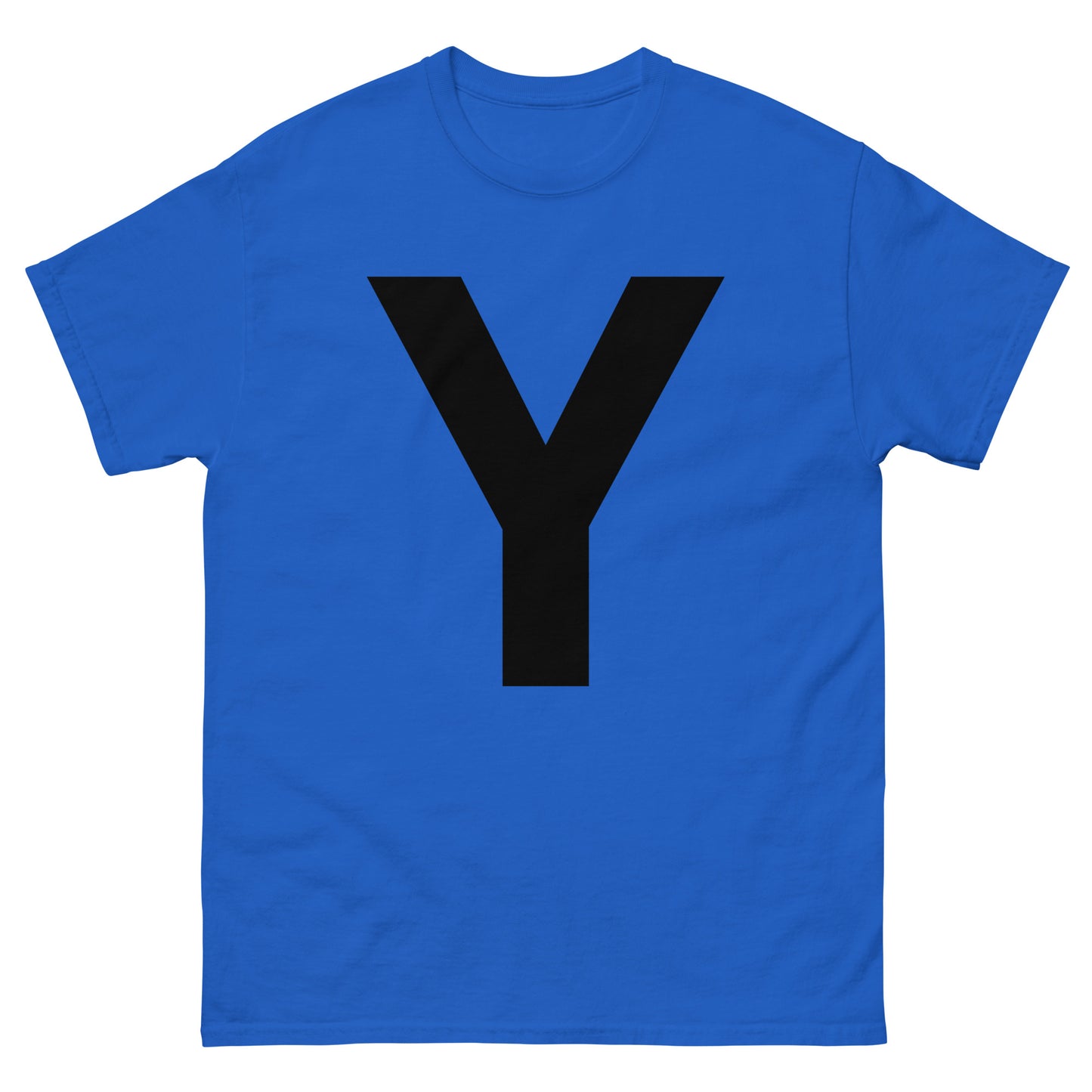 "Y letter BL" Men's classic tee